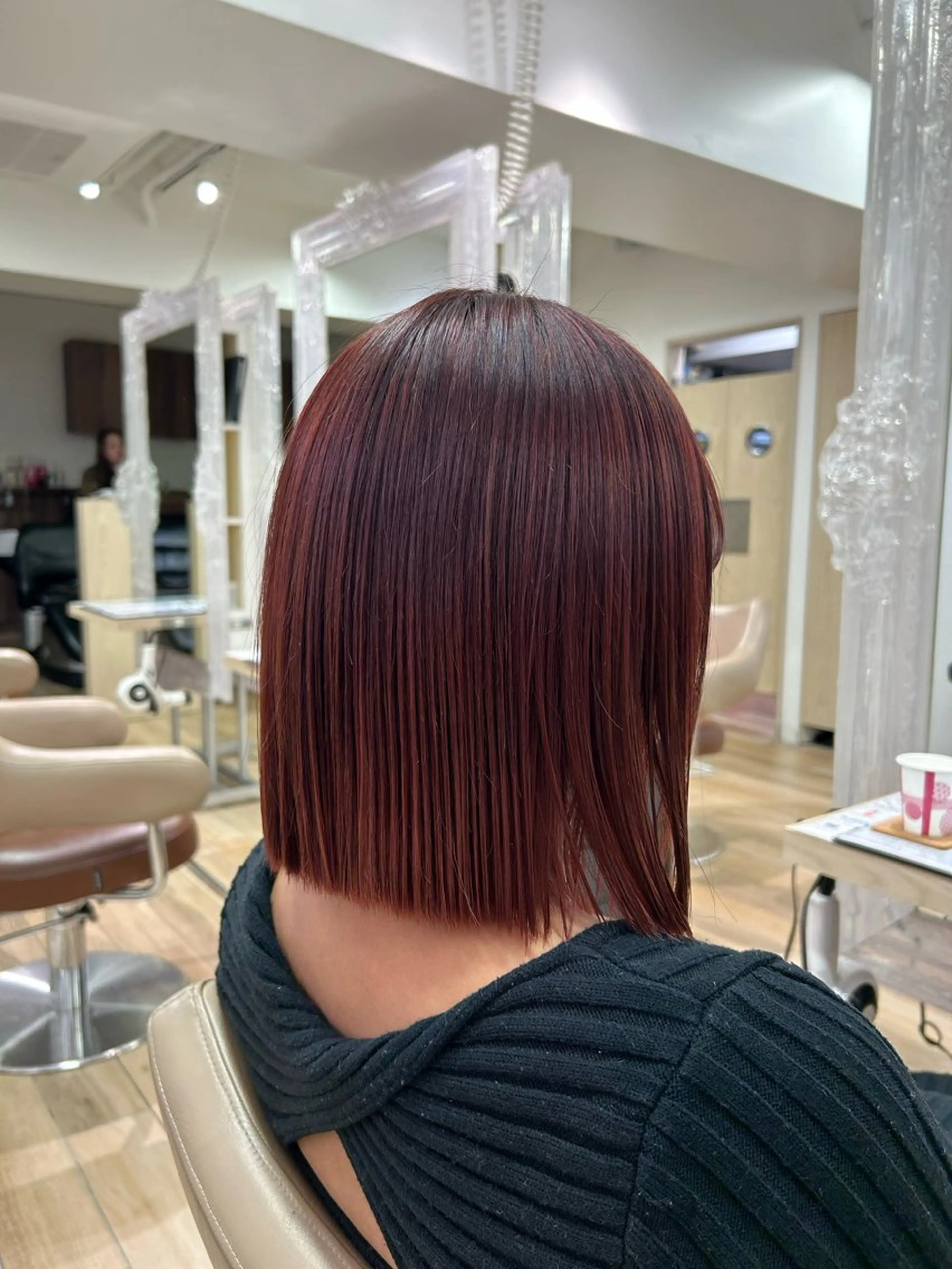 セミロング カラー ヘアカラー トリートメント 渡辺 大輝 メンズパーマのヘアスタイル