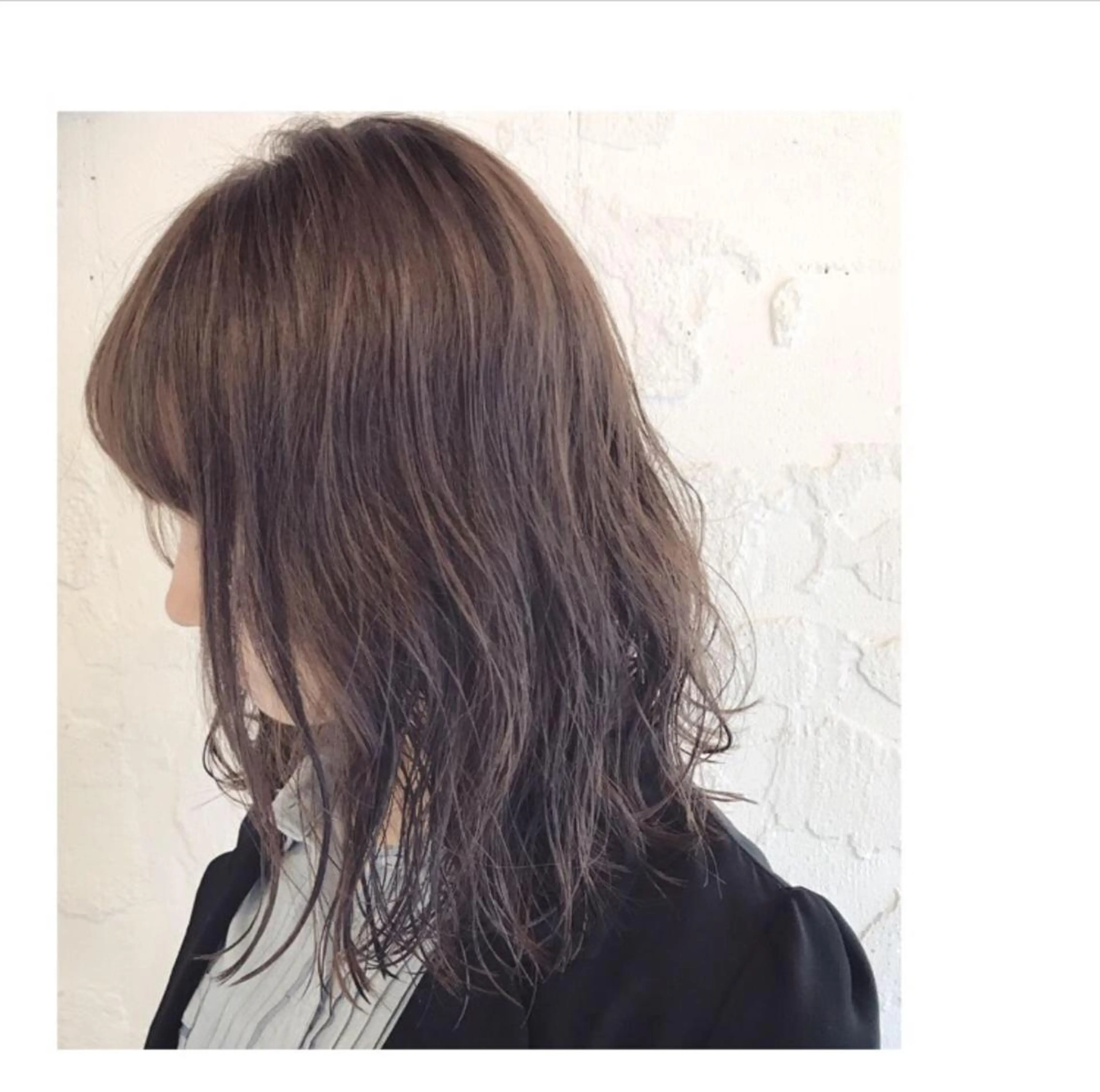 セミロング カット ヘアカラー トリートメント ワタベ ハヤト/ トップデザイナーのヘアスタイル