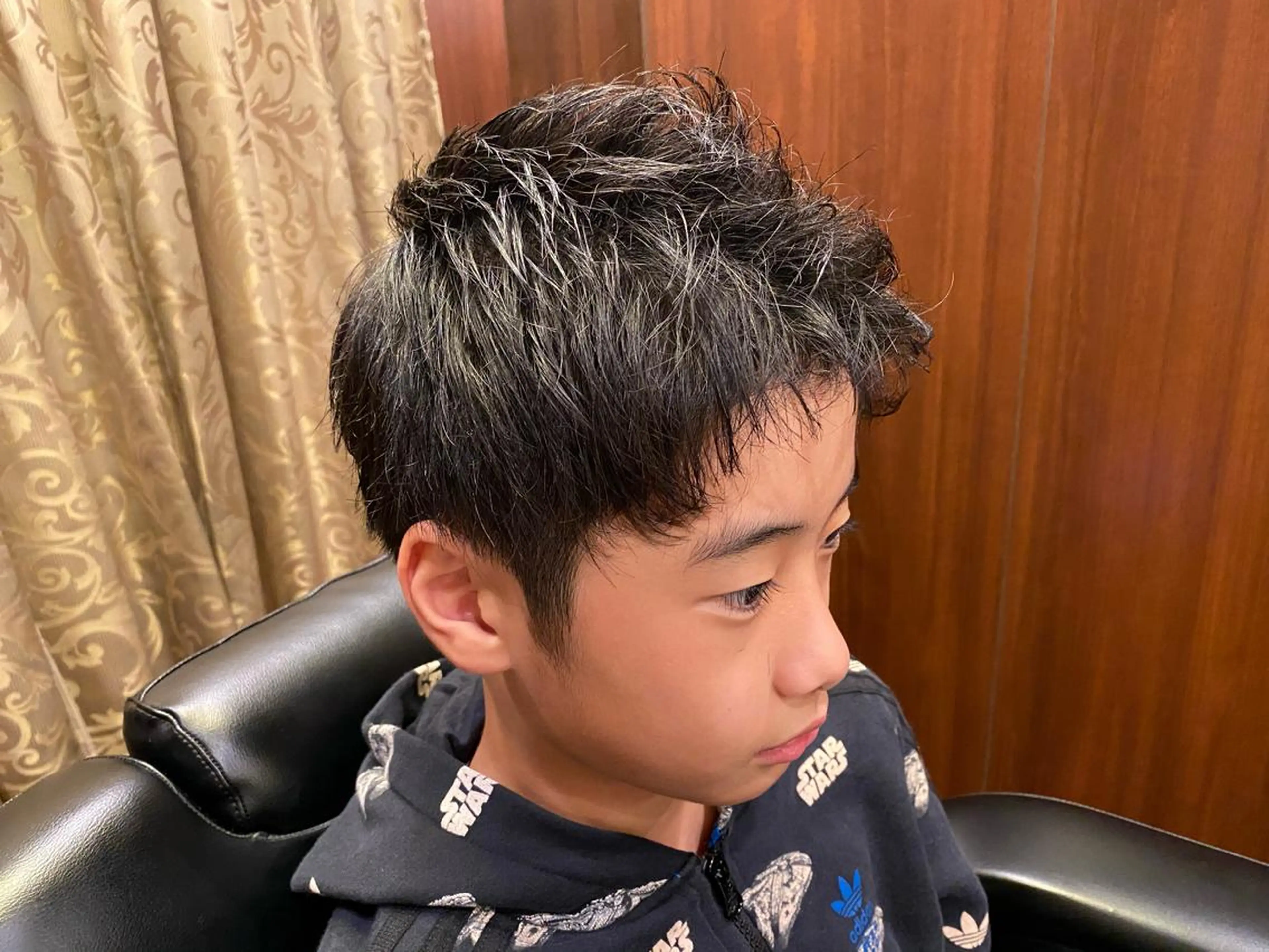 ショート メンズ 浅見 天翔のヘアスタイル