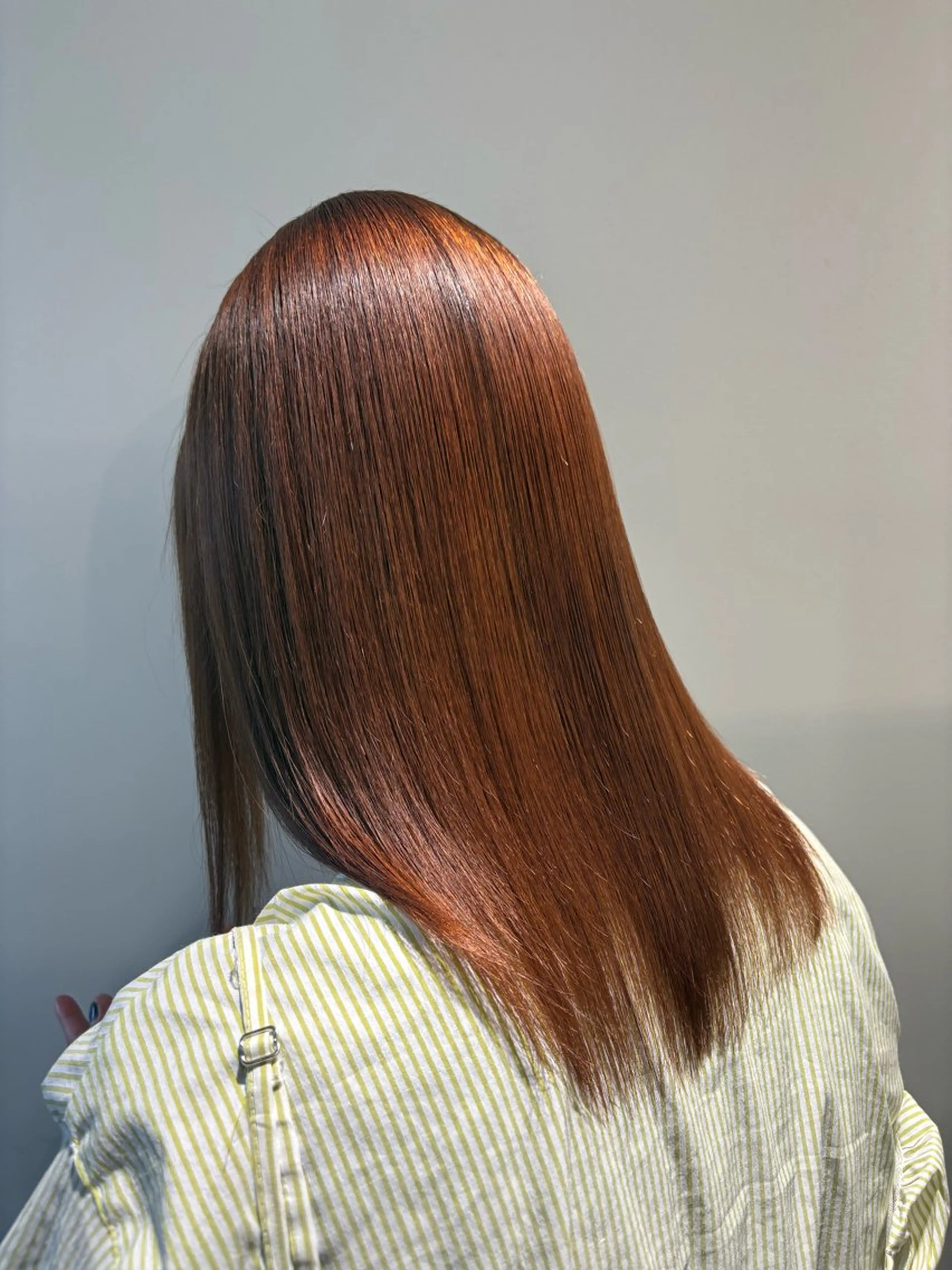 縮毛矯正 長谷川 結奈のヘアスタイル