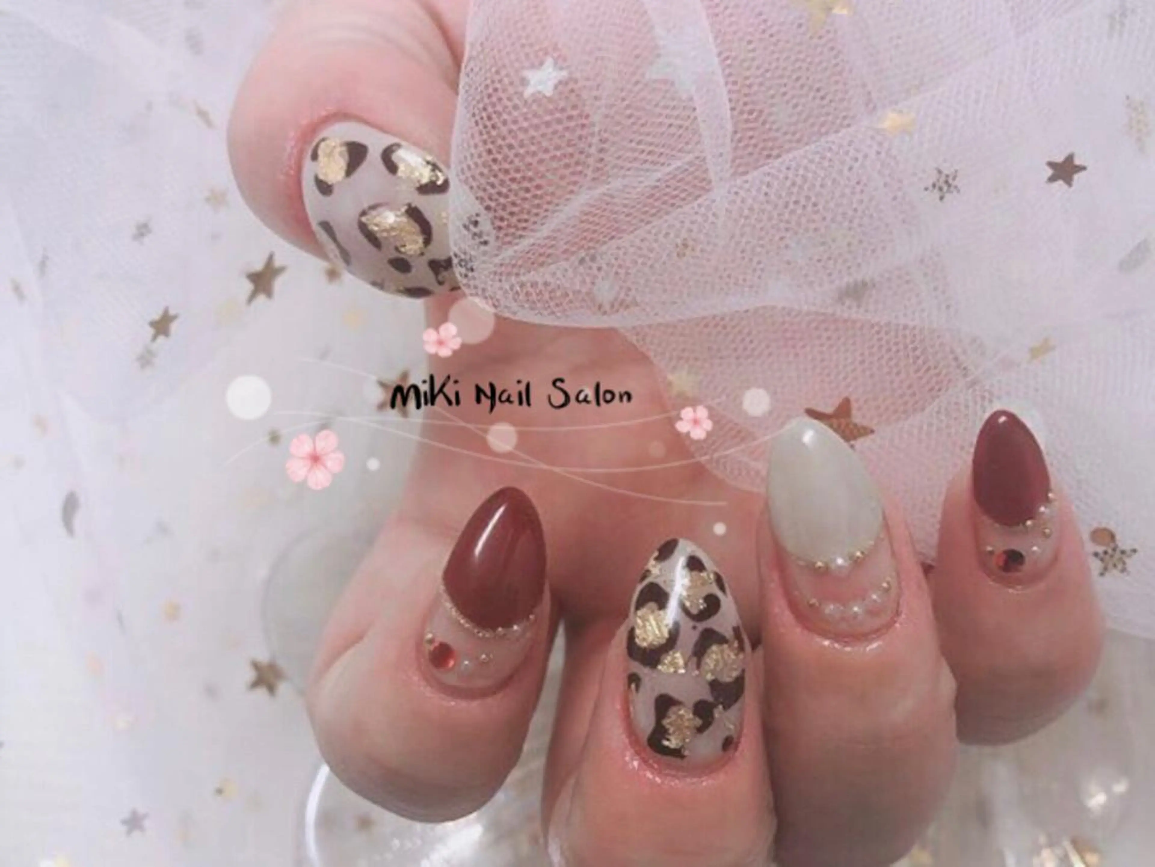 ネイル MiKi Nai池袋 長さだし得意のネイルデザイン