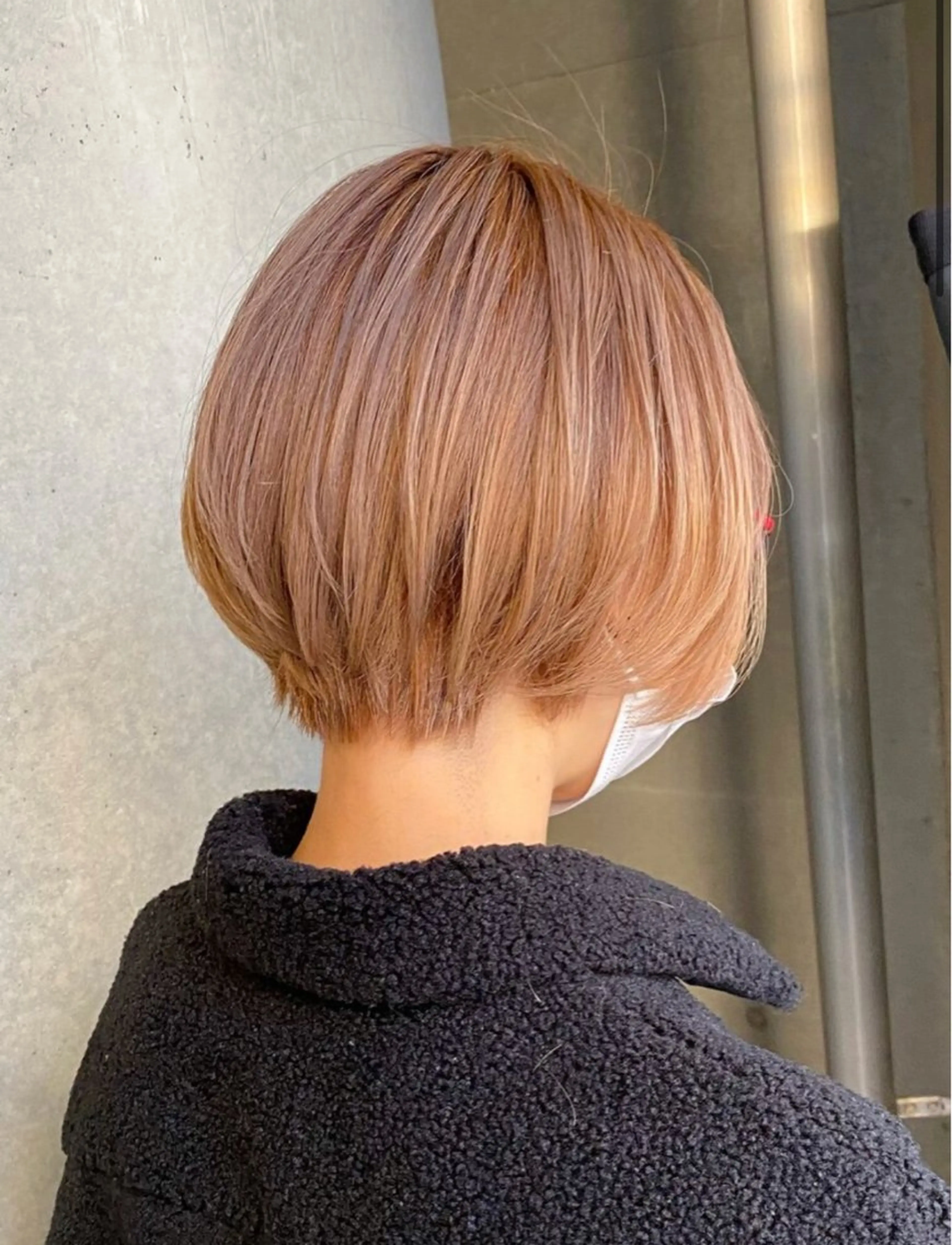 ミディアム カラー Ashanti 古谷のヘアスタイル