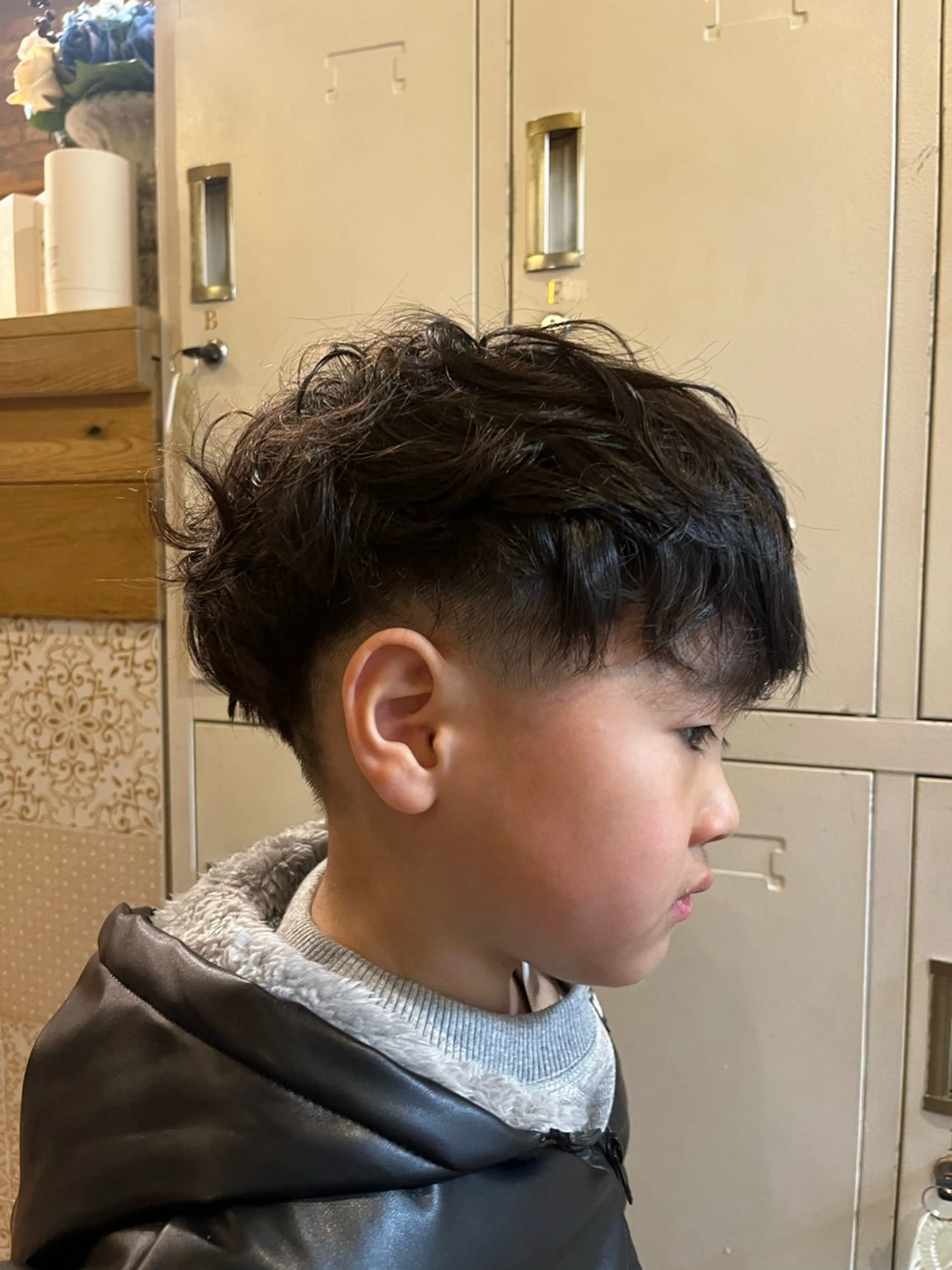 パーマ 京橋美容室🌟 亀井寿葵のヘアスタイル