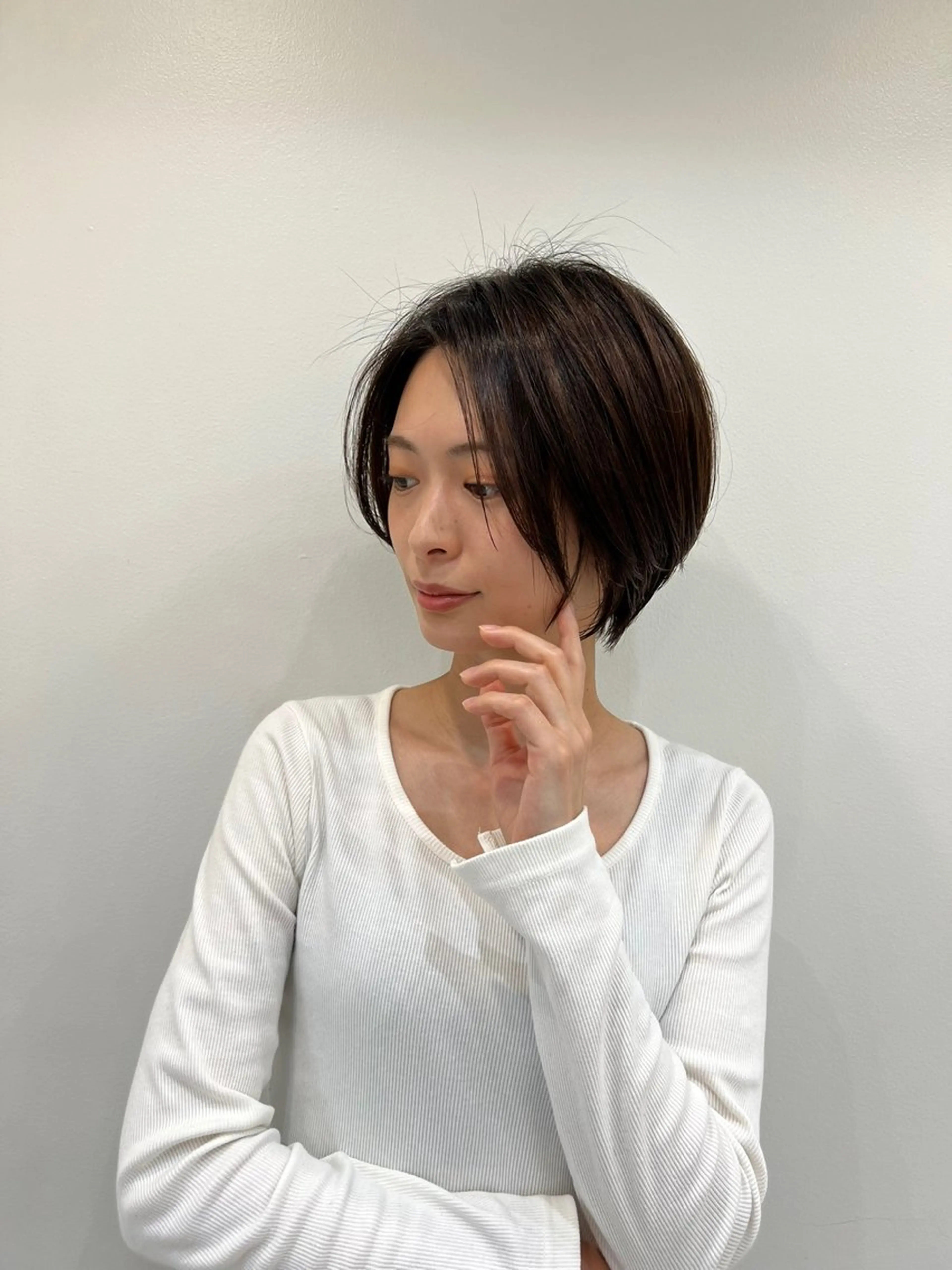 ショート カット ヘアカラー トリートメント TSUBASA/銀座 メンズ◎ショート女子のヘアスタイル