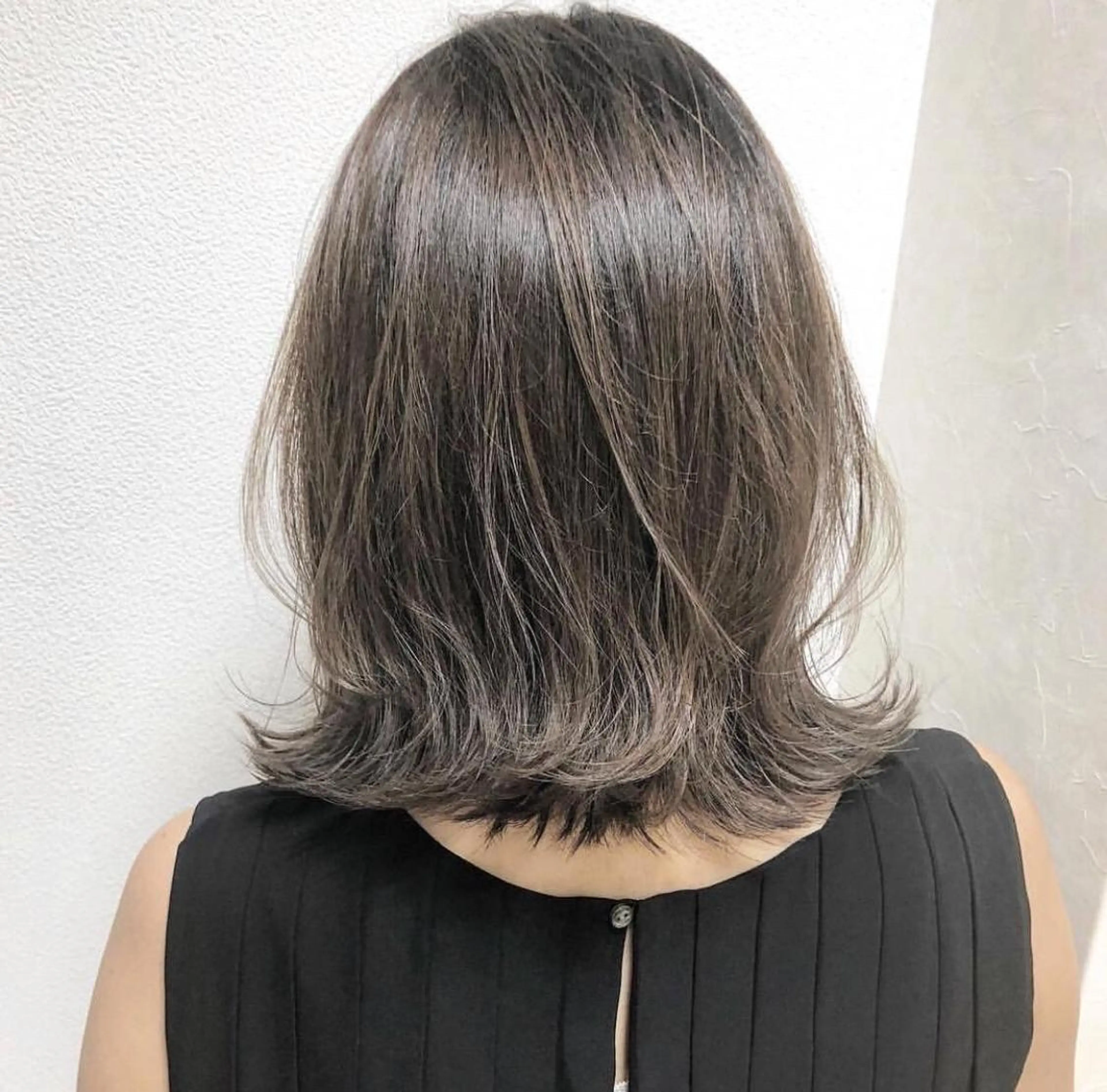 ミディアム 🦋ミルクティーベー ジュ🦋mayukiのヘアスタイル