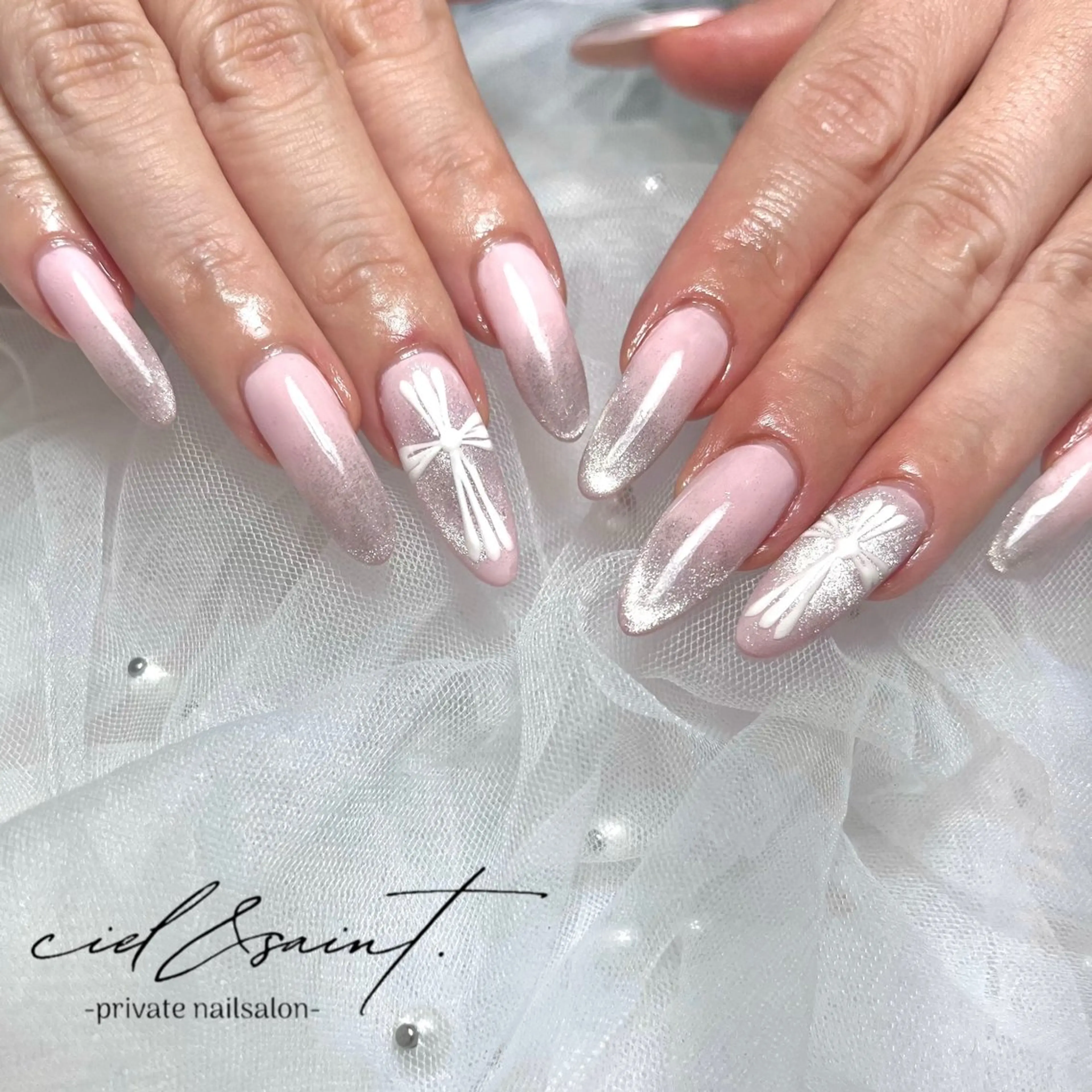 ネイル ハンドネイル nail salon ciel&saintのネイルデザイン