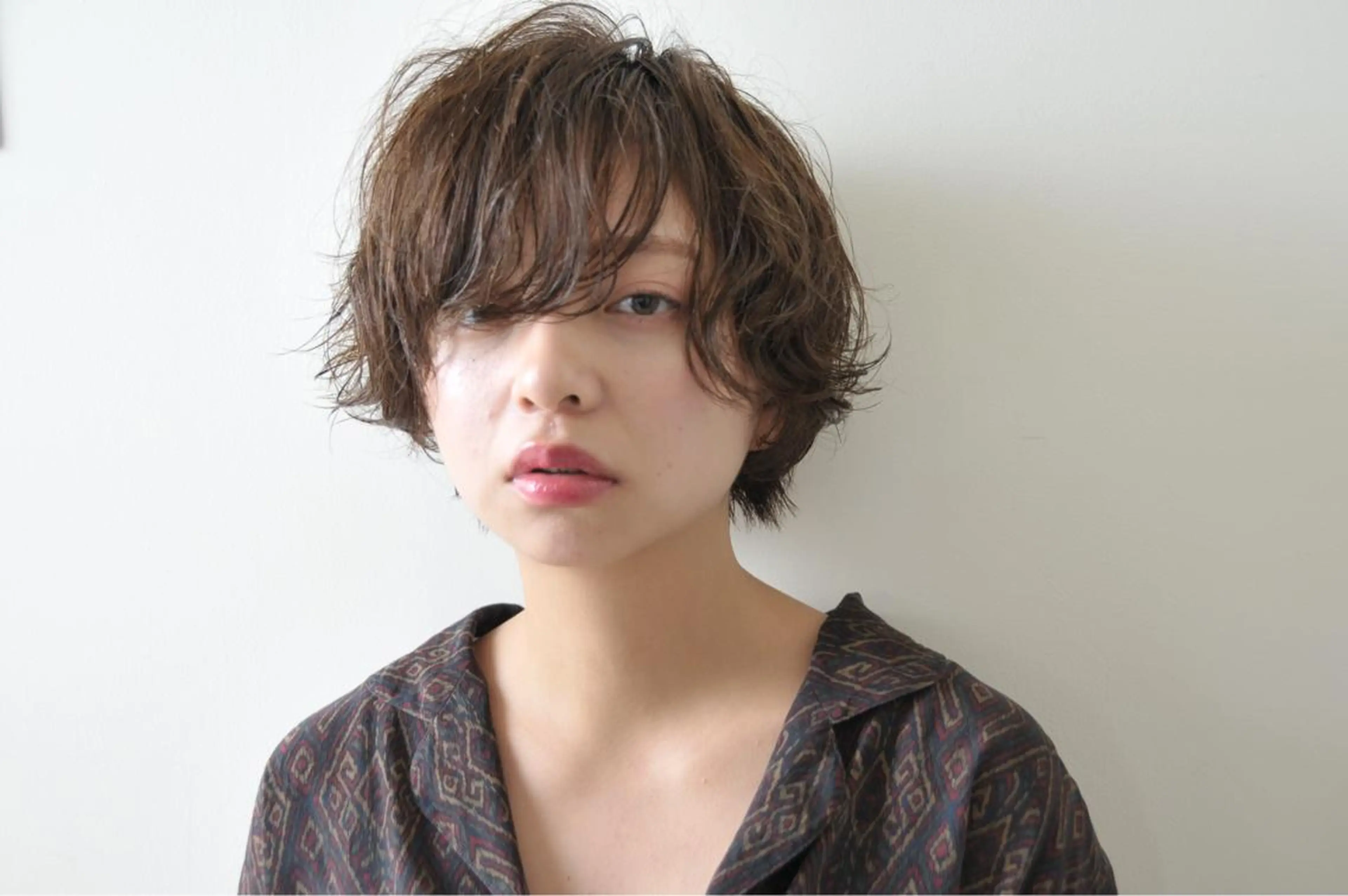 ショート カラー 似合わせカット カット ヘアカラー トリートメント Neolive caffのヘアスタイル