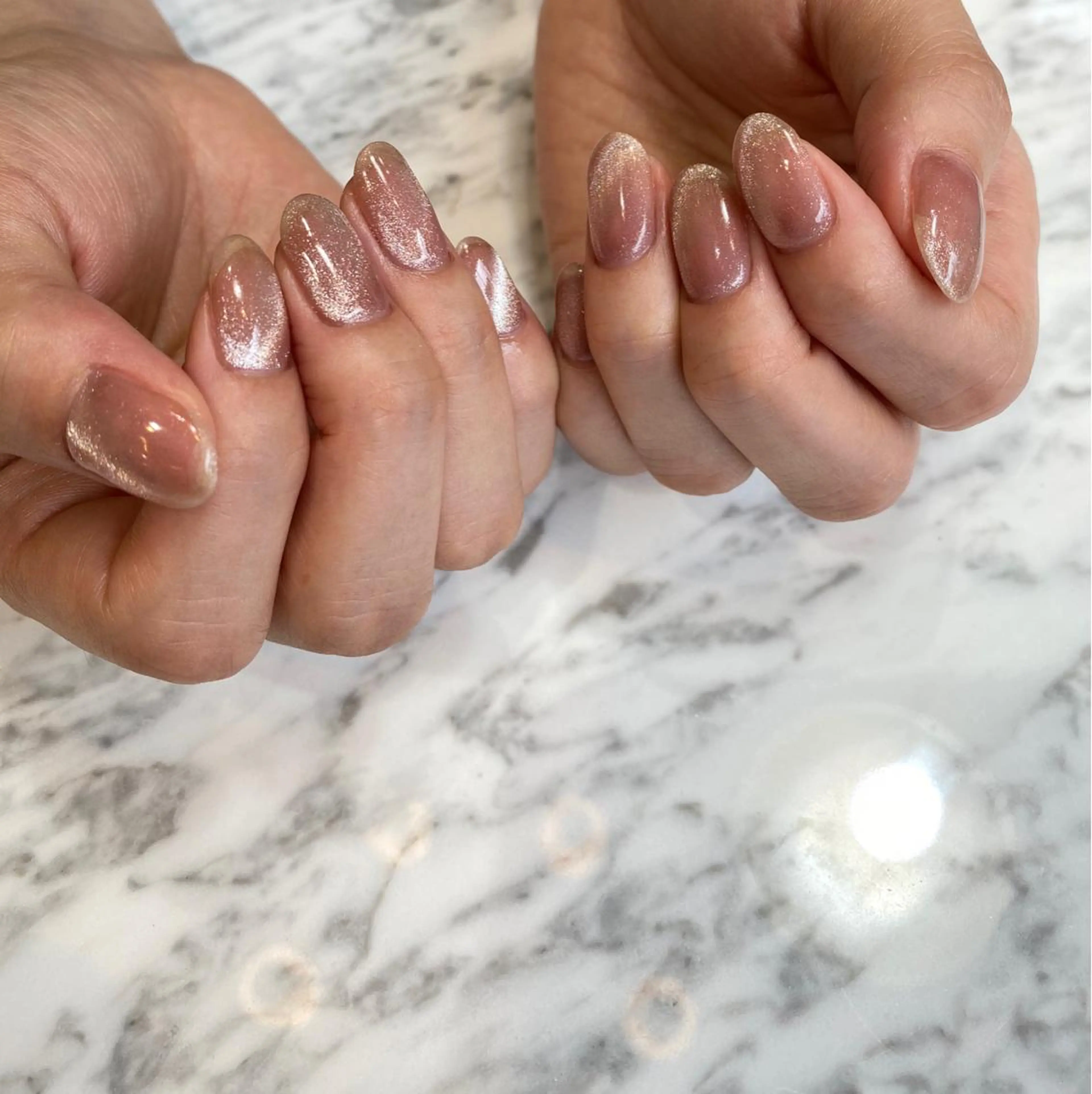 ネイル ジェルネイル マグネットネイル 🌼大西洋子 laughl🌼のネイルデザイン