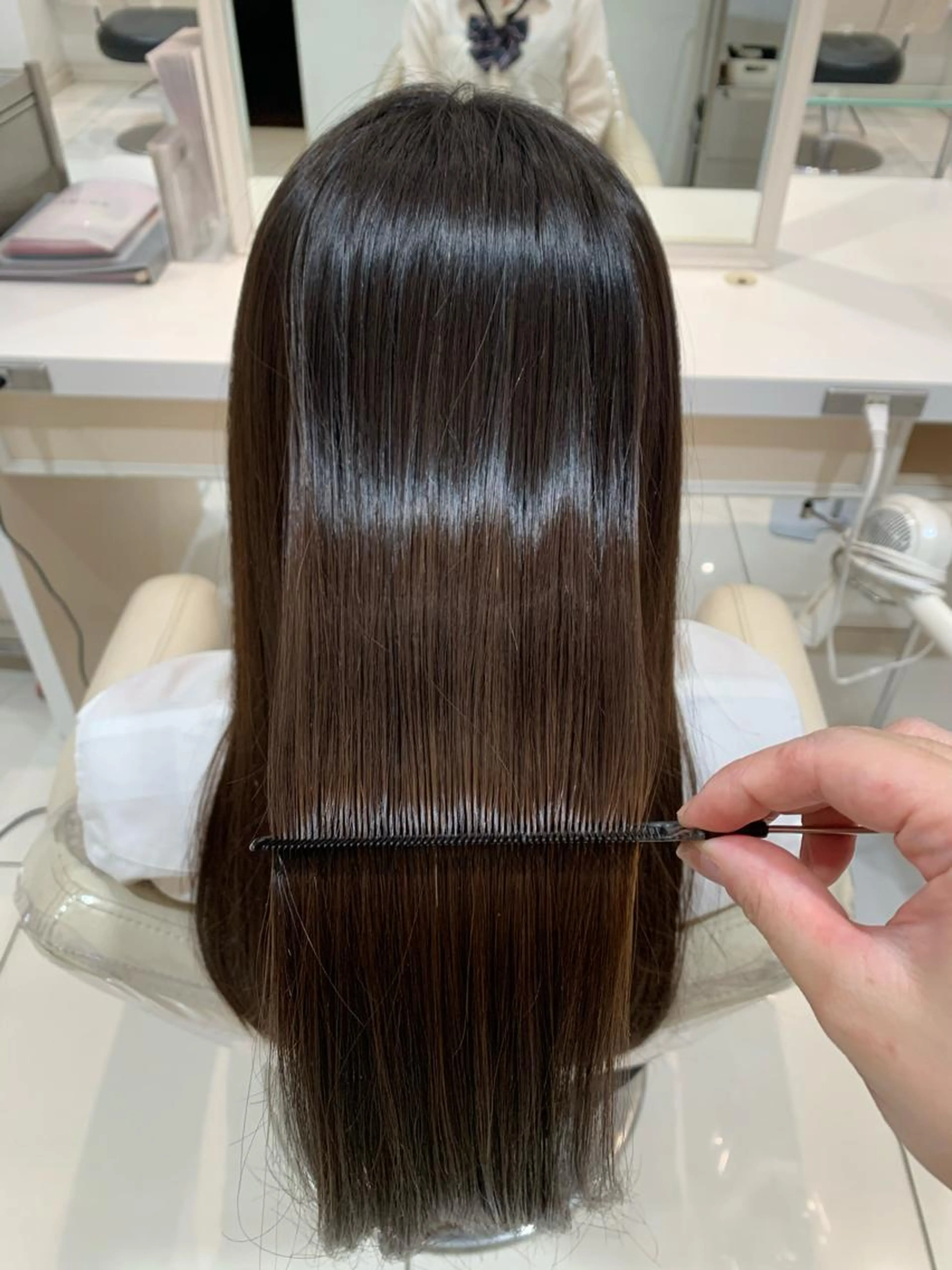 【美髪縮毛矯正】縮毛矯正+トリートメント+ブローの写真