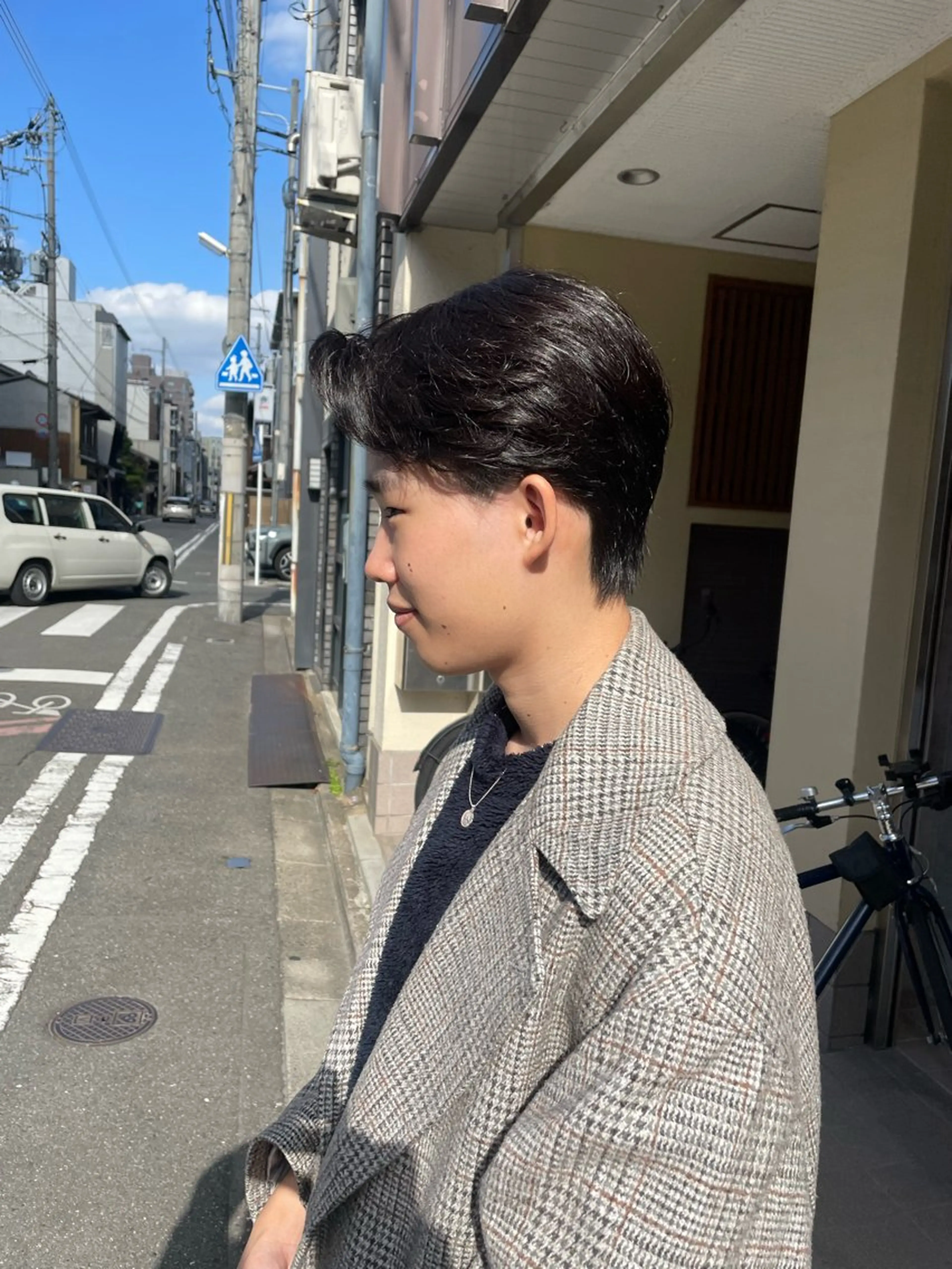 メンズ メンズ就活ヘア メンズ韓国風 カット darts所属・マツダ レンのヘアスタイル