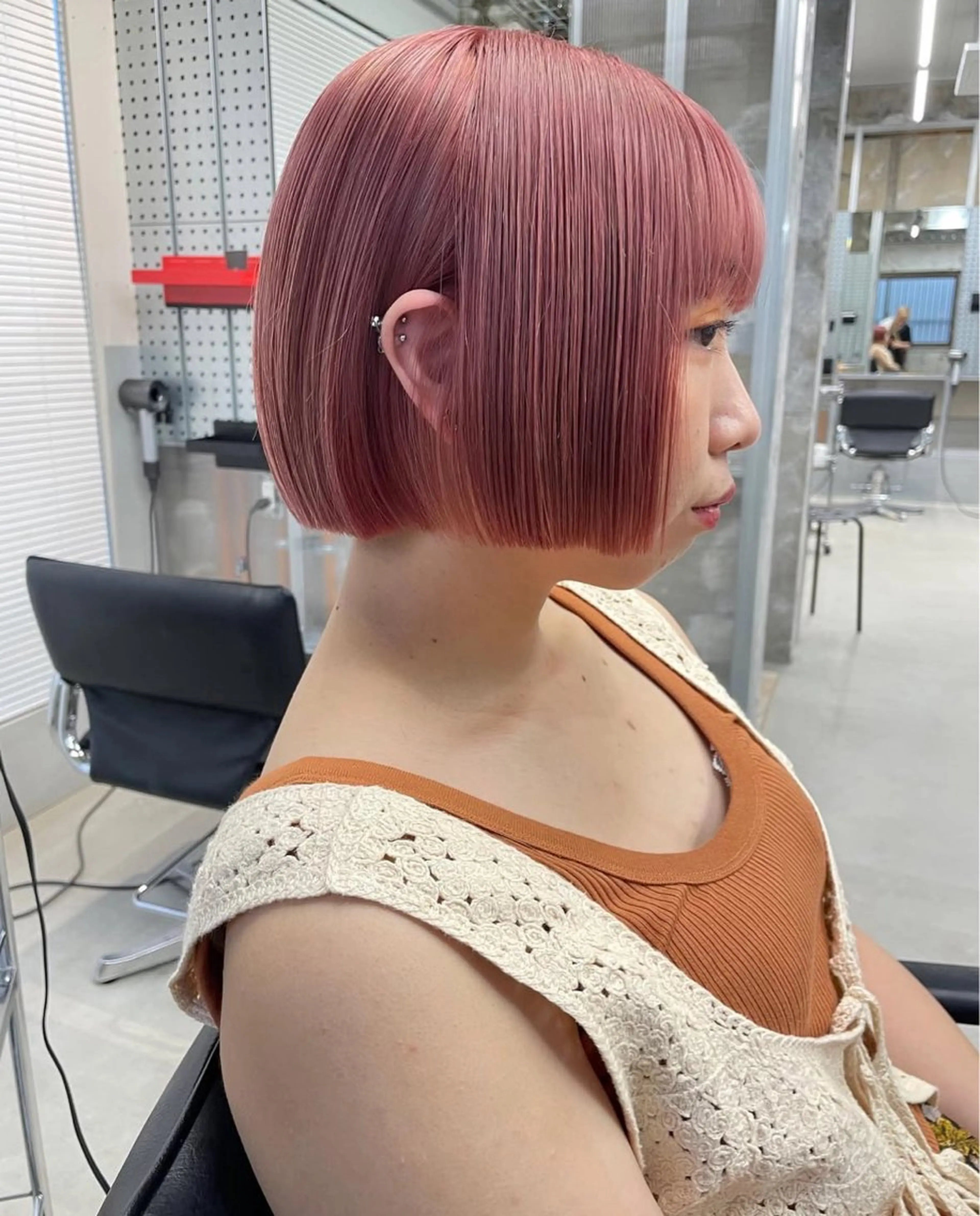 ショート カラー ヘアカラー @明治神宮前 MISAのヘアスタイル