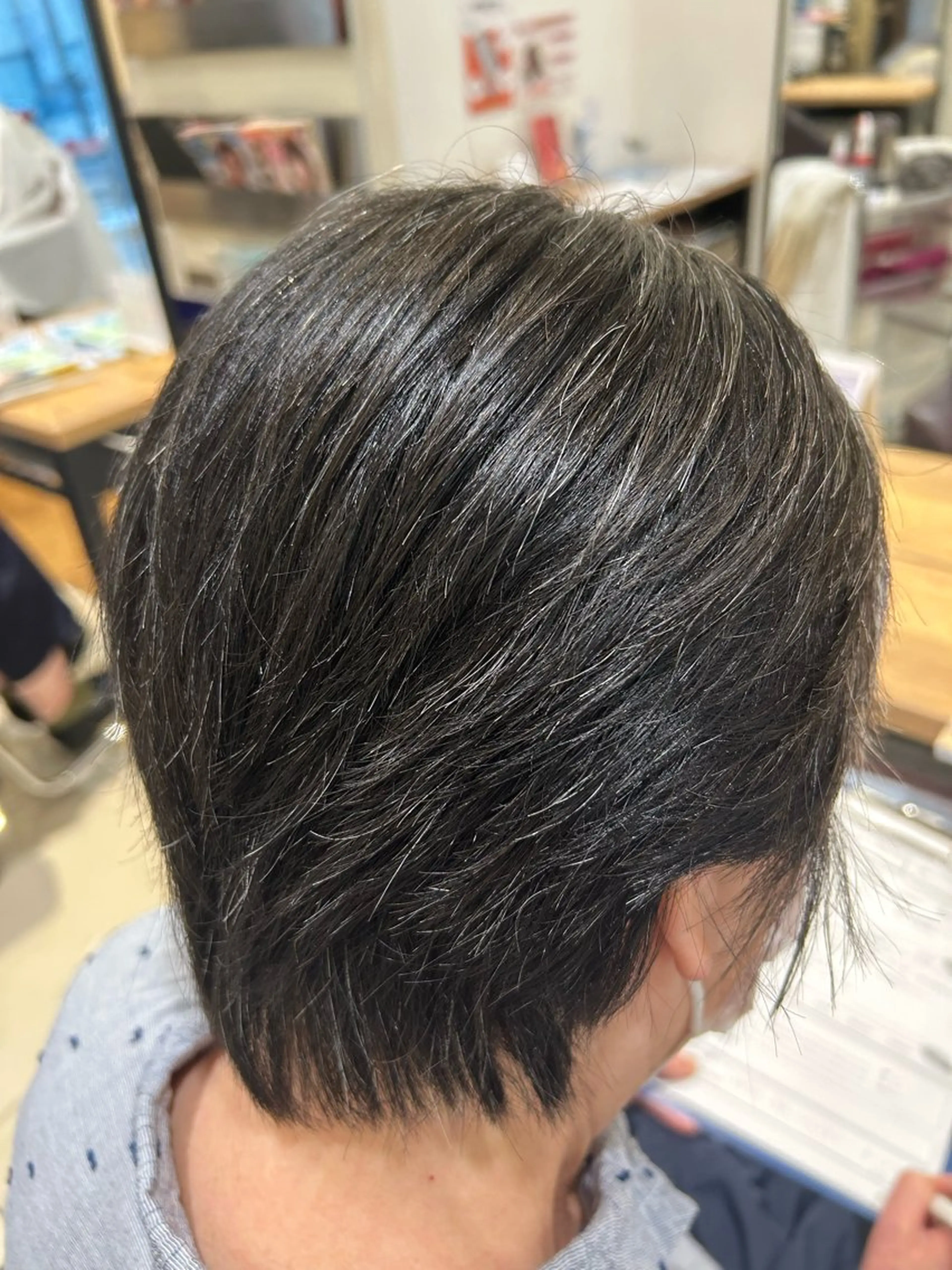ショート ショートヘア ヘッドスパ ヘッドスパモデル募集 髙橋 亜紗美のヘアスタイル