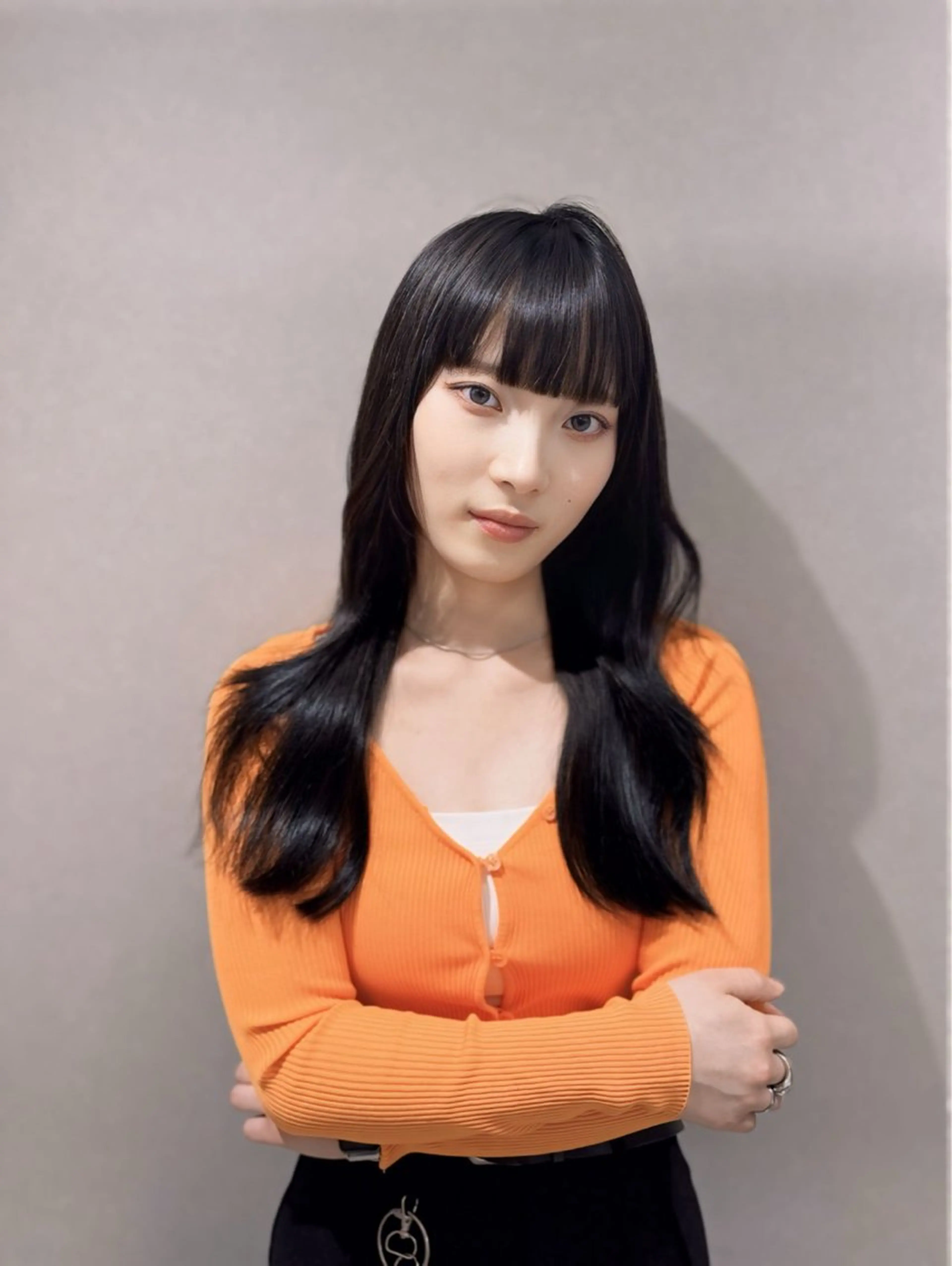 セミロング Rita/髪質改善 /透明感カラーのヘアスタイル