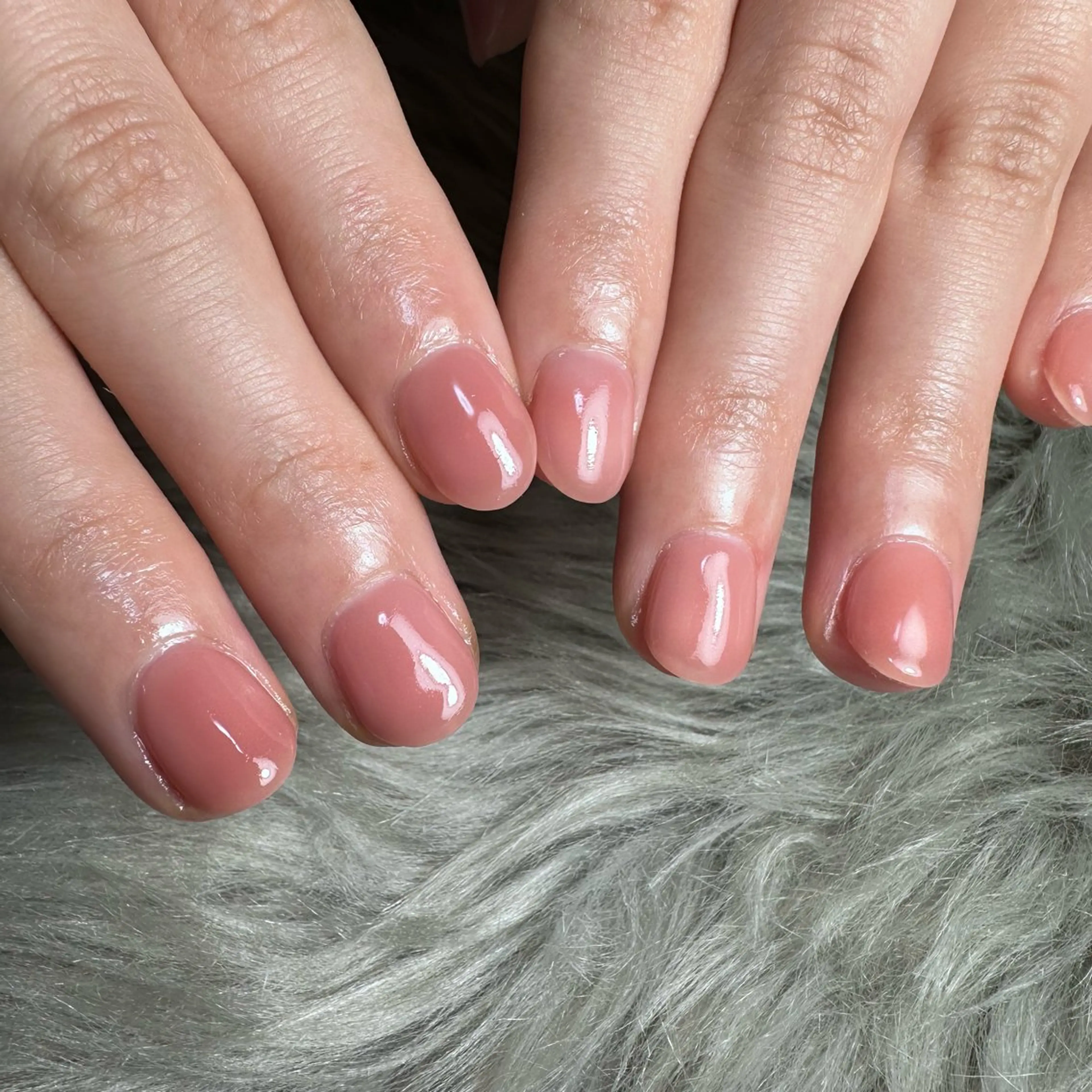 ネイル ワンカラーネイル nail salon 凪/ネイル/耳ツボのネイルデザイン