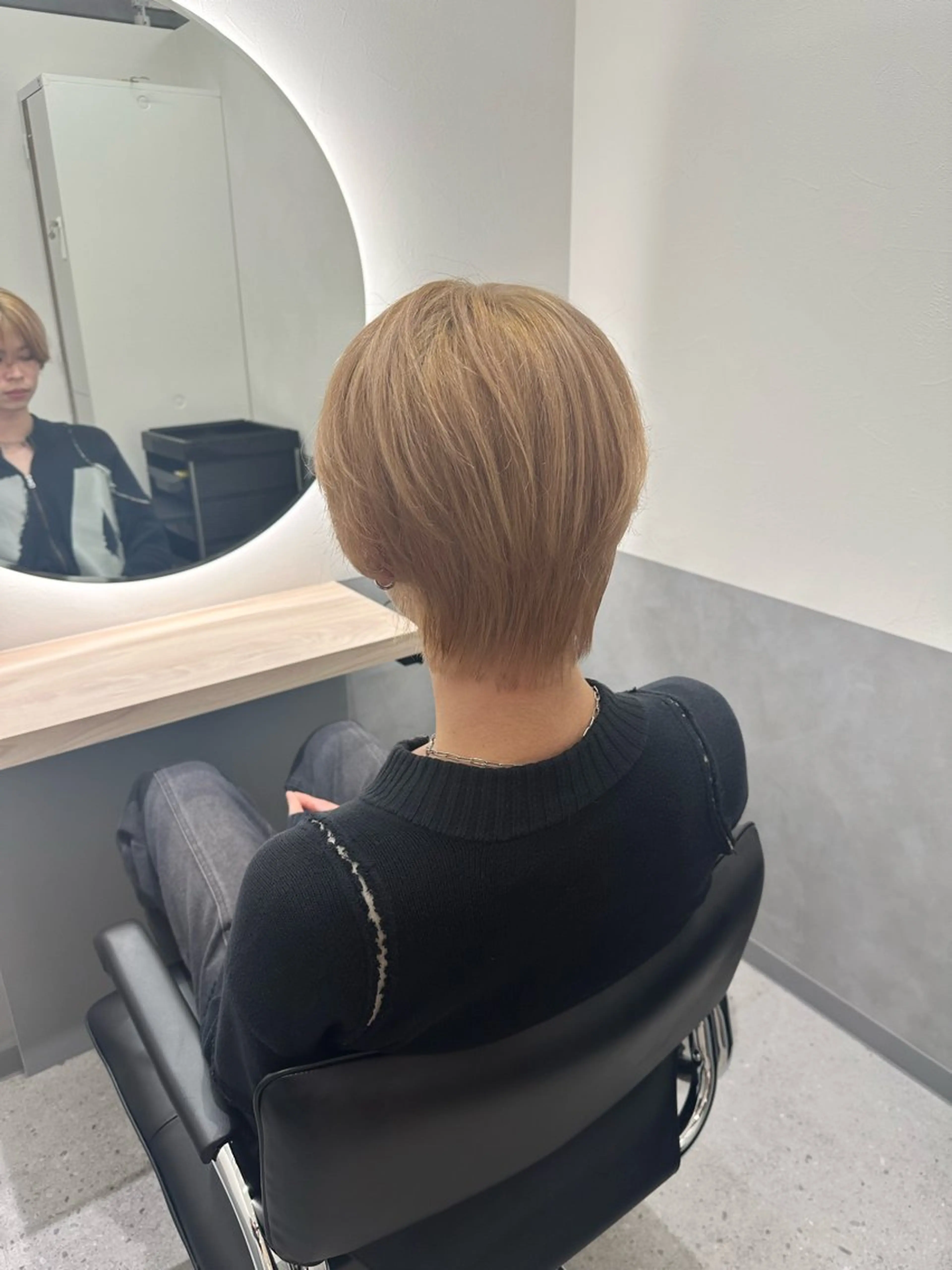 ショート カラー メンズ カット EMANON 3rd店所属・メンズパーマ指名多数 NAOKIのヘアスタイル