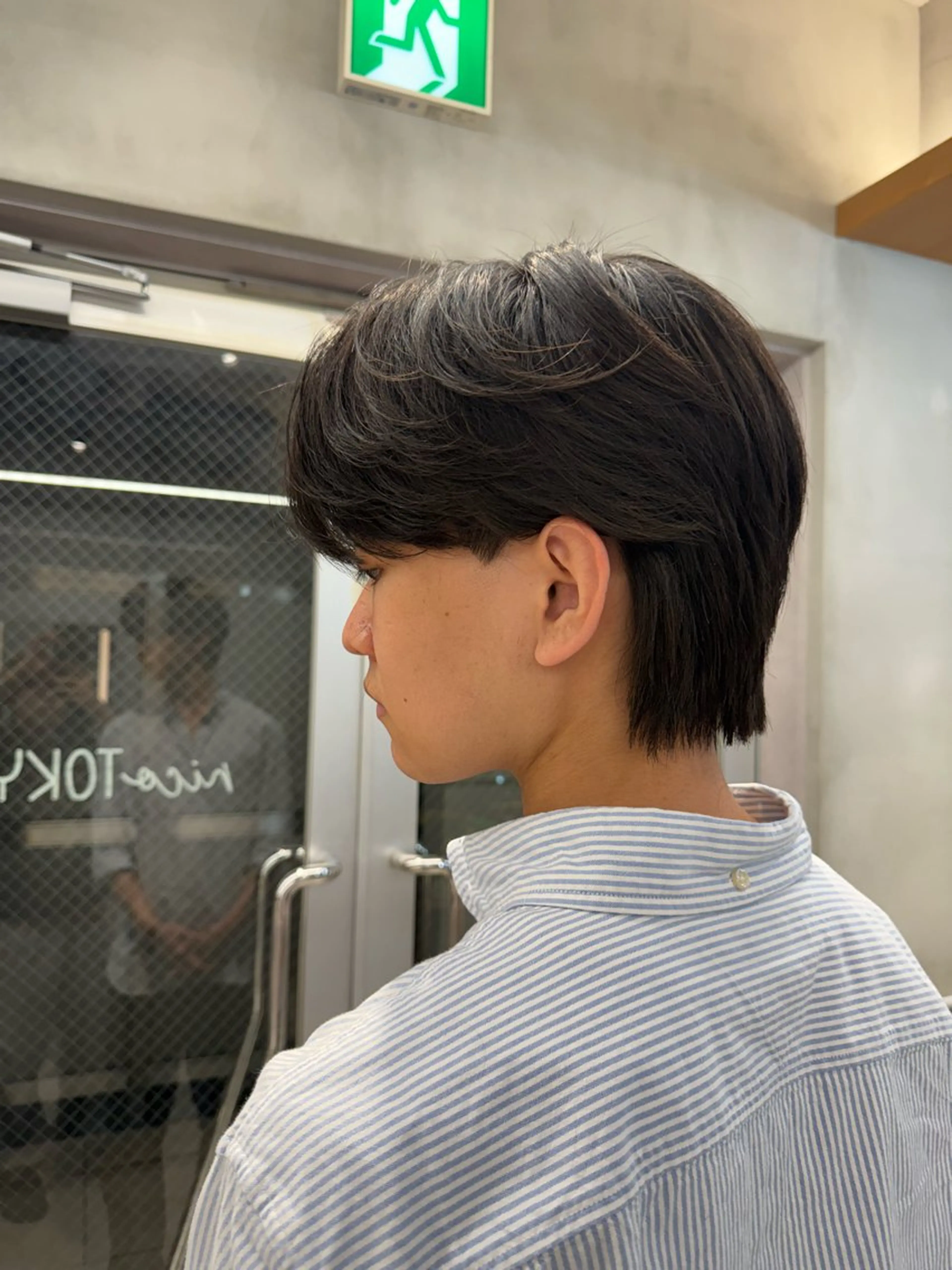 ショート メンズ nico TOKYO所属・ニュアンス/ センターパート/イノのヘアスタイル