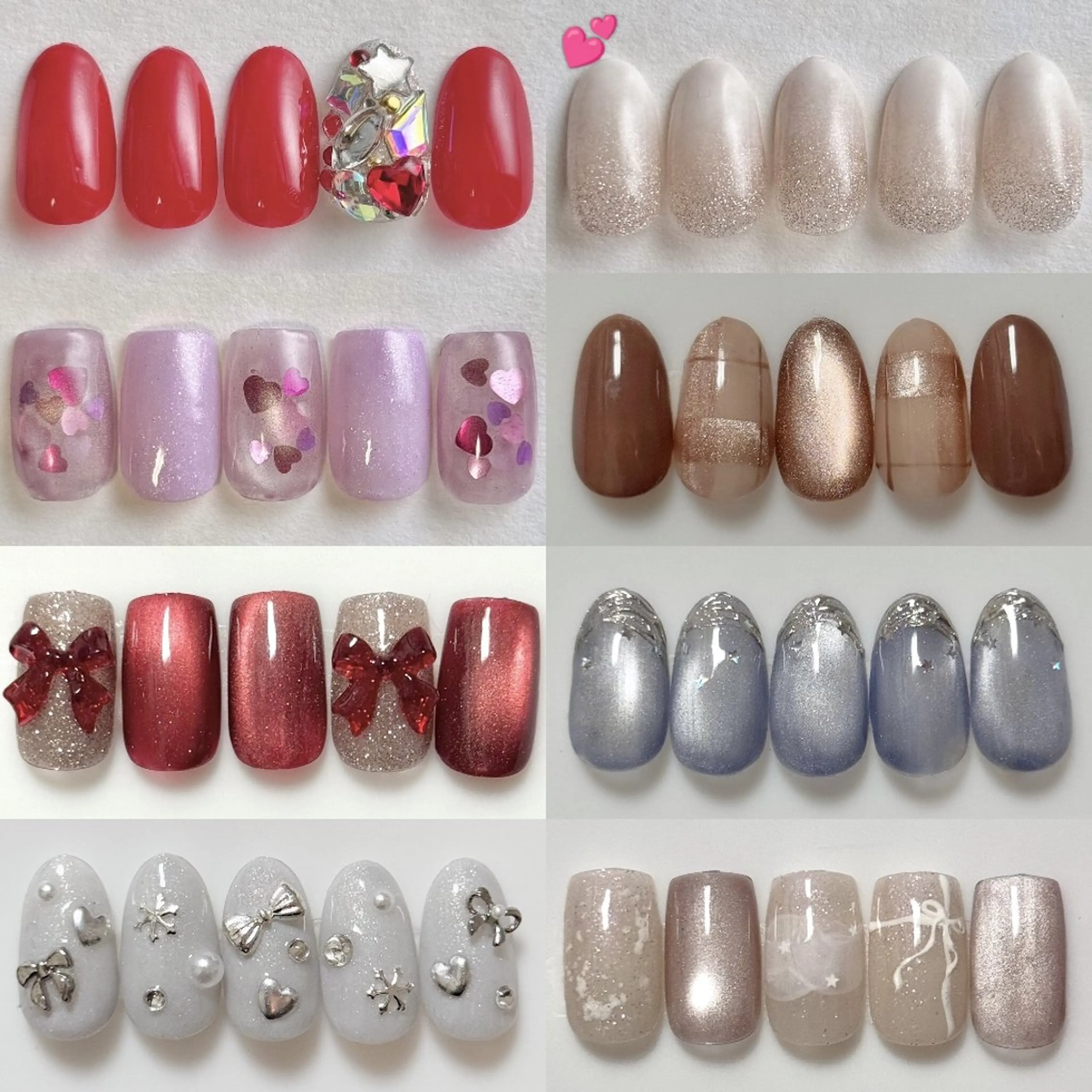 ネイル アートネイル ジェルネイル ガーリー オフィスネイル ハンドネイル muum　新宿2分 新宿三丁目1分のネイルデザイン