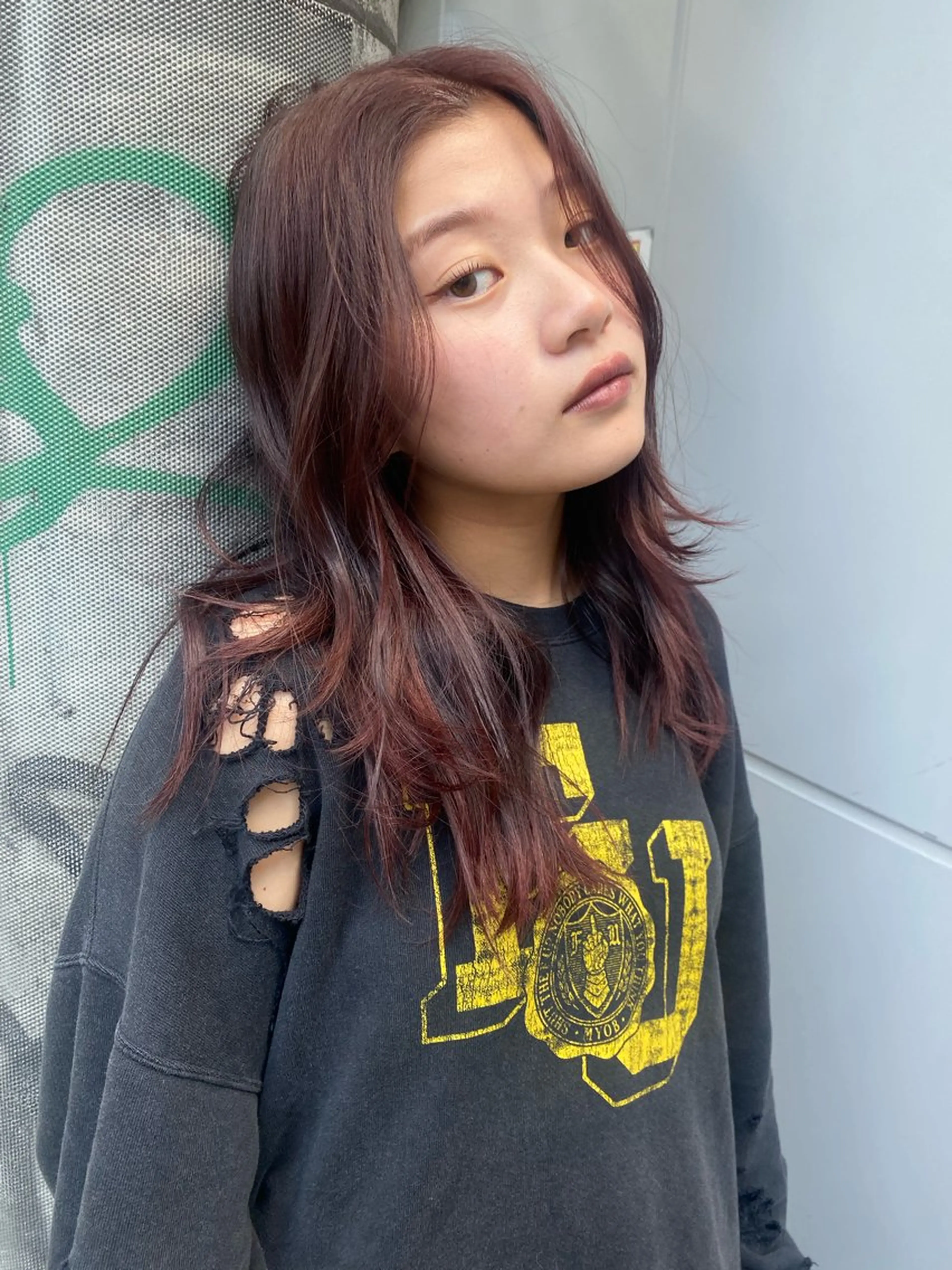 ロング カラー ヘアカラー miumiu/恵比寿 カットモデル募集のヘアスタイル