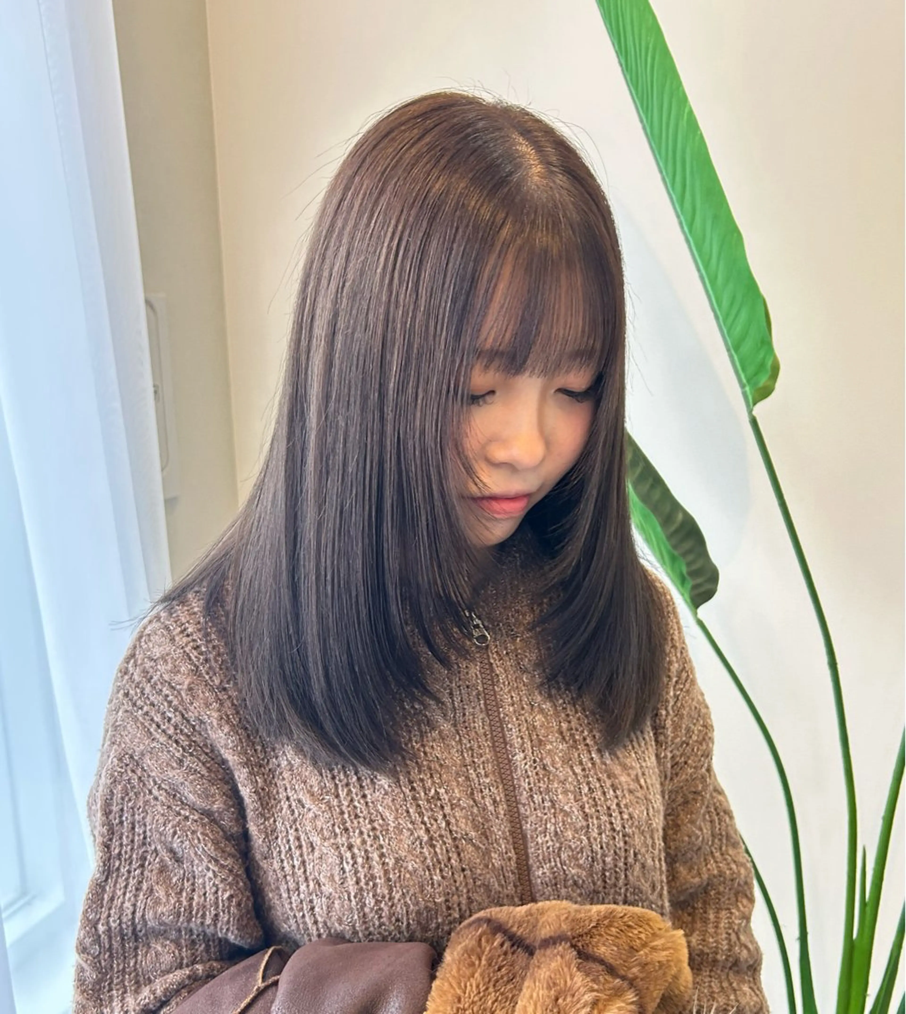 ミディアム レイヤーカット ジャスミン 🧿のヘアスタイル