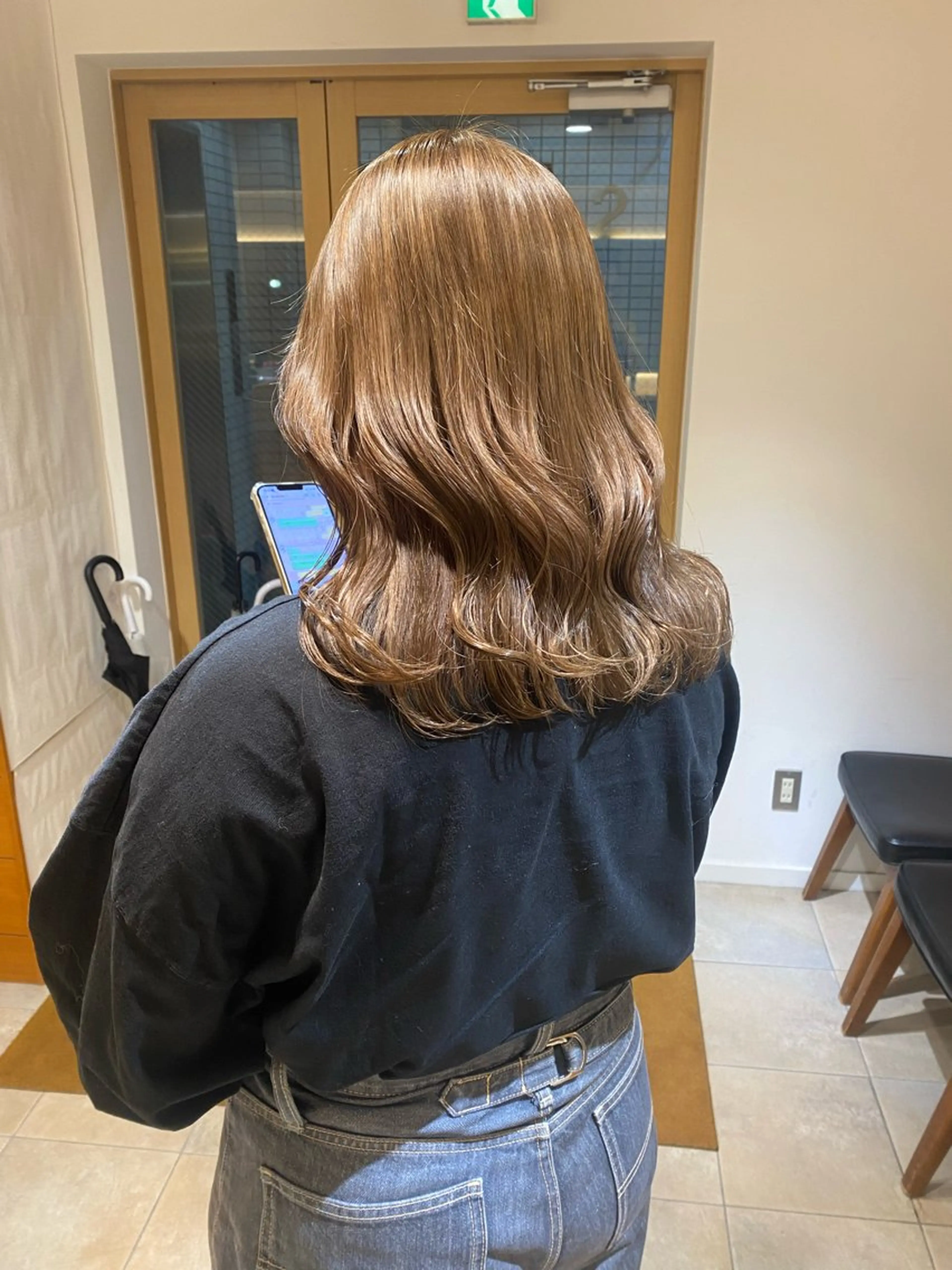 カラー ヘアカラー 谷川 あかりのヘアスタイル