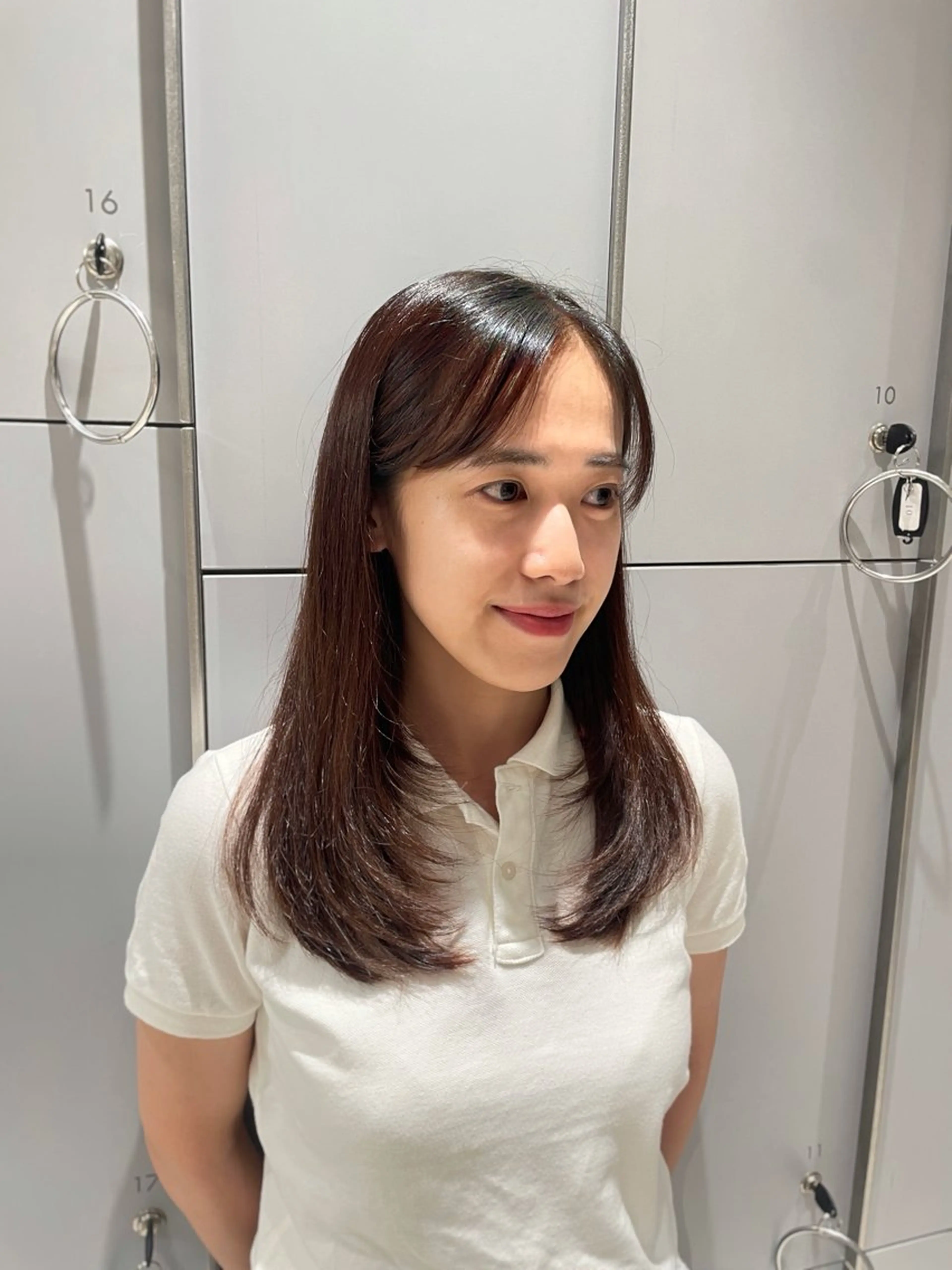 セミロング レイヤーカット 💓ロング韓国ヘア ~Kirara💓のヘアスタイル