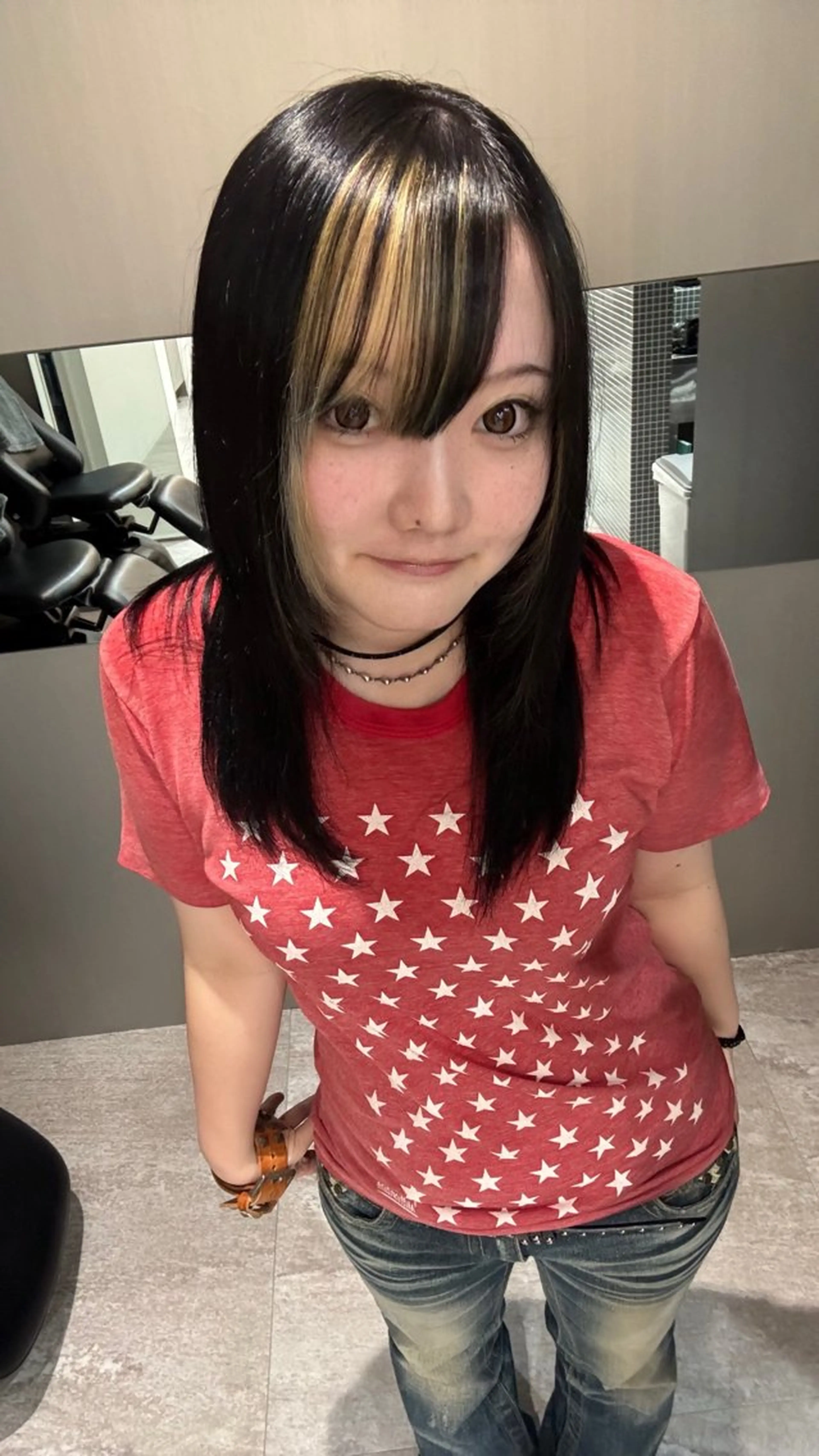 セミロング ヘアカラー RENO /櫻井 まおのヘアスタイル