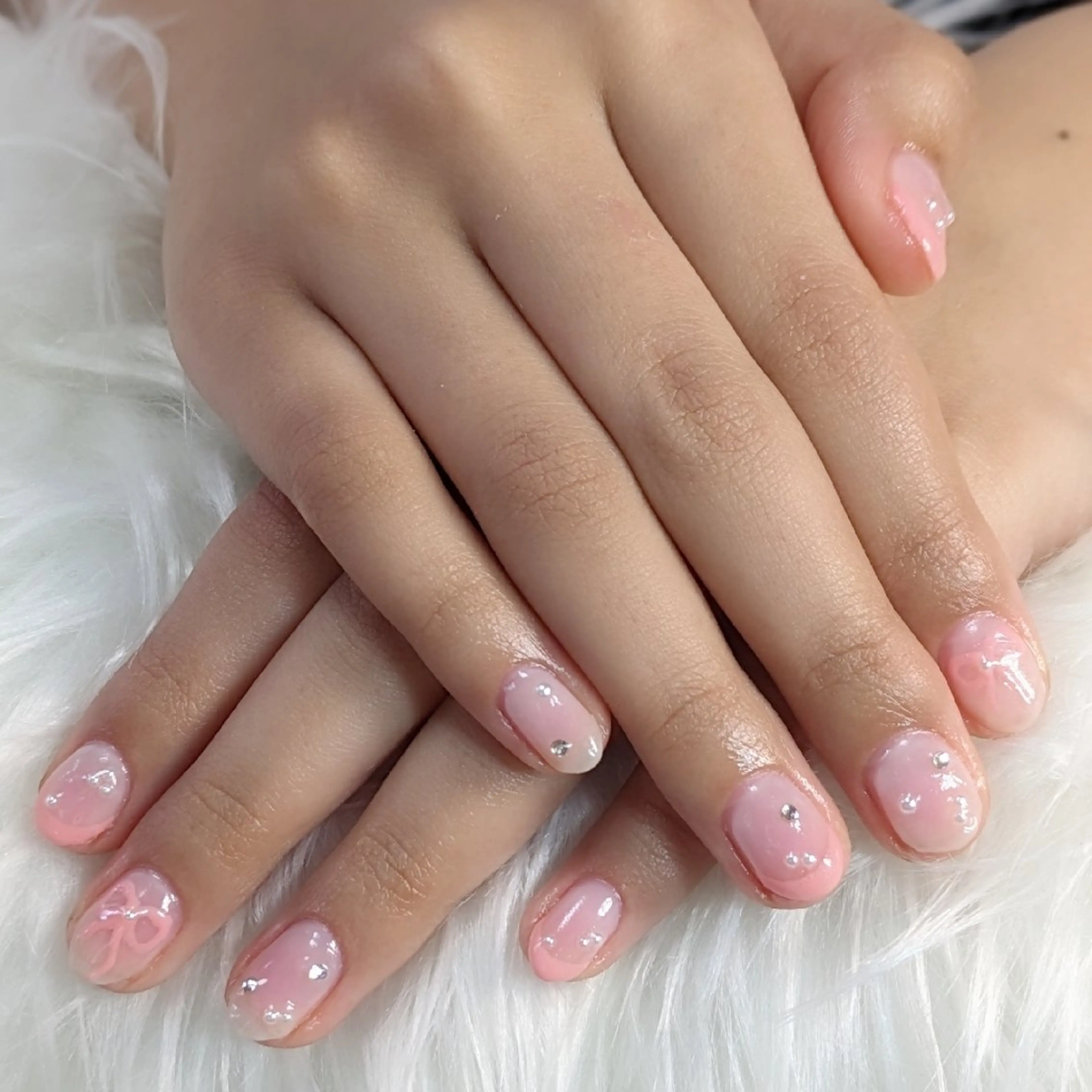 ネイル マグネットネイル 春ネイル m&pPrivate nailsalonのネイルデザイン