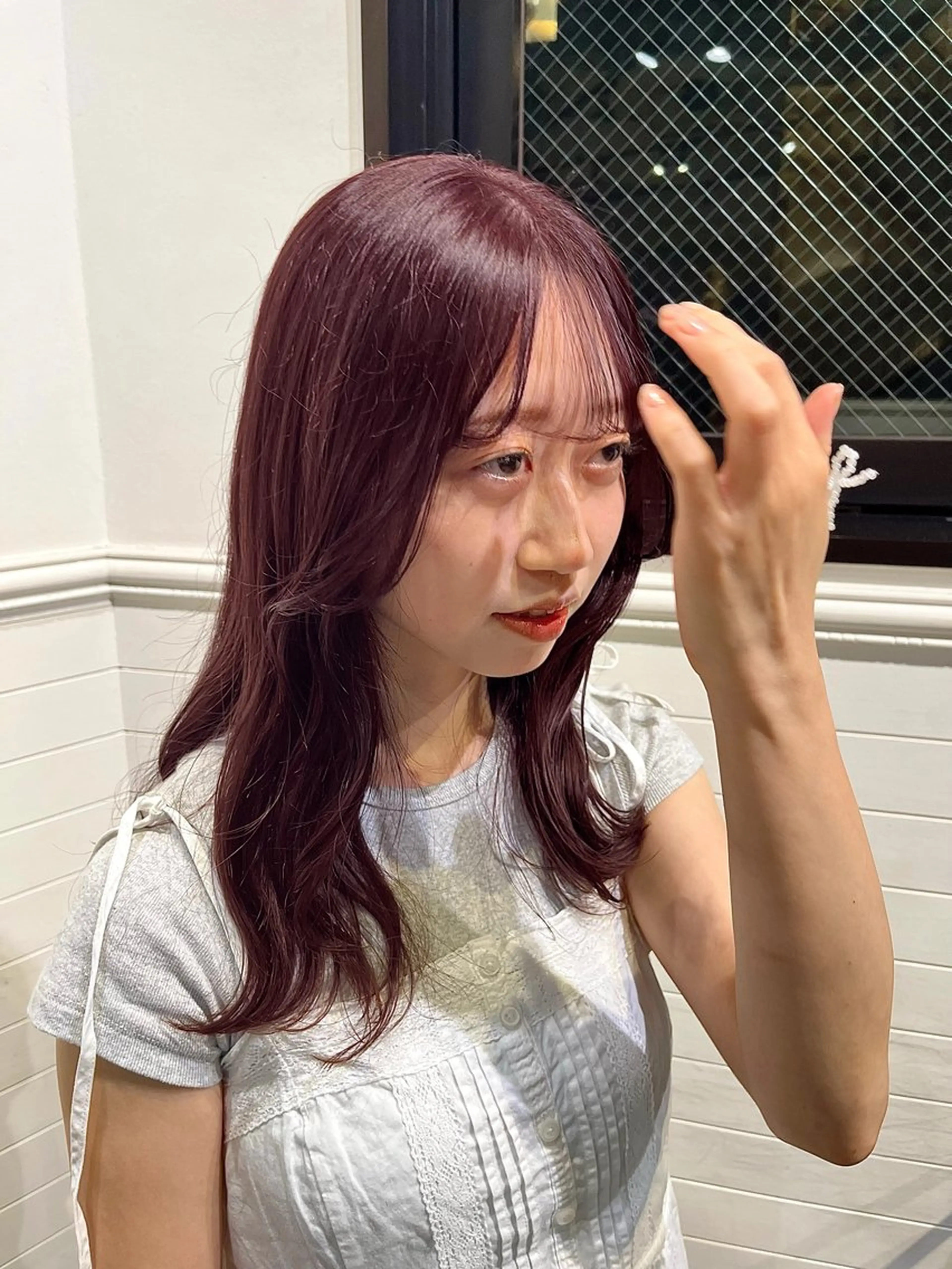 カラー ヘアカラー トリートメント 🍒暖色カラー🍒 ueno aiのヘアスタイル