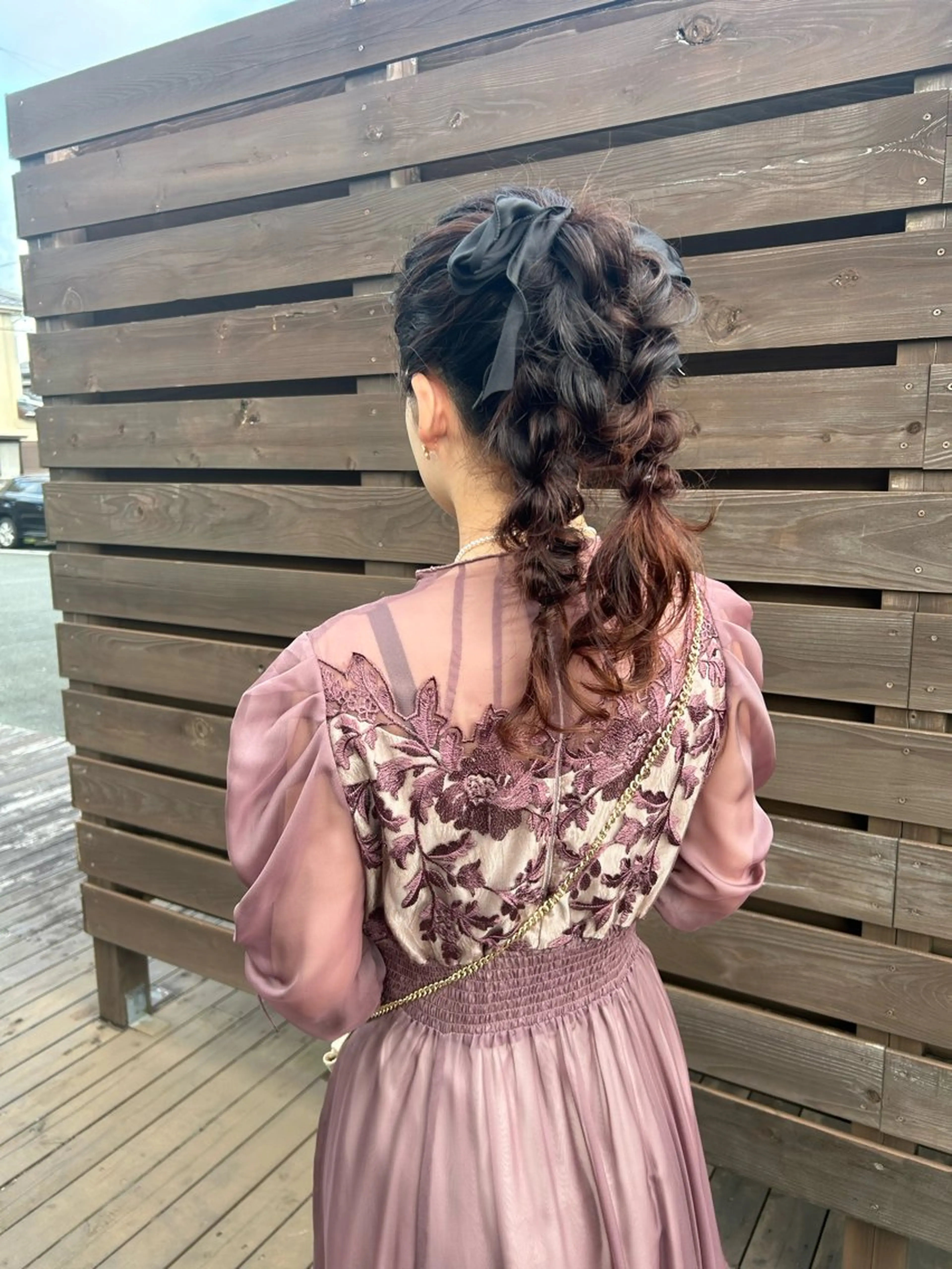 ヘアセット🥂の写真