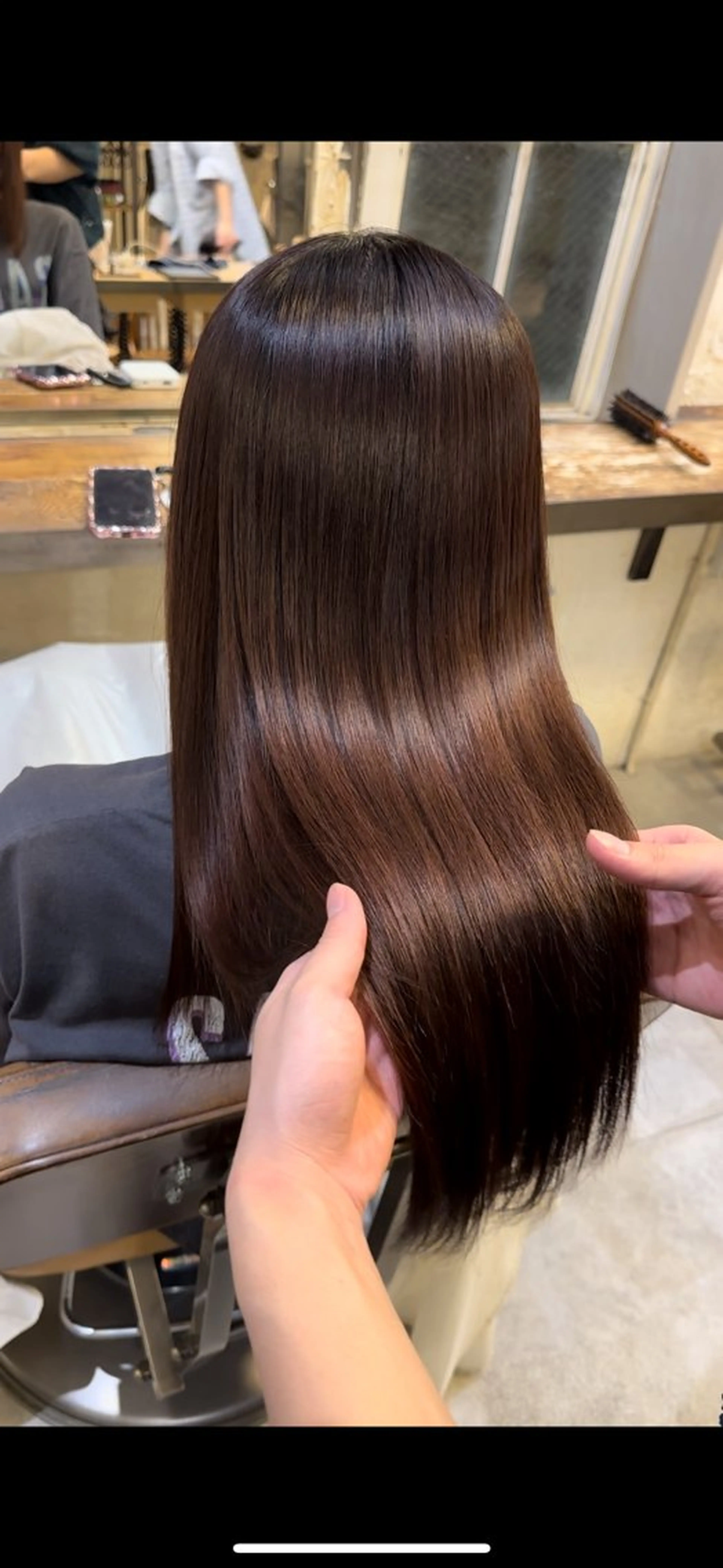 ロング 上野 峻典のヘアスタイル