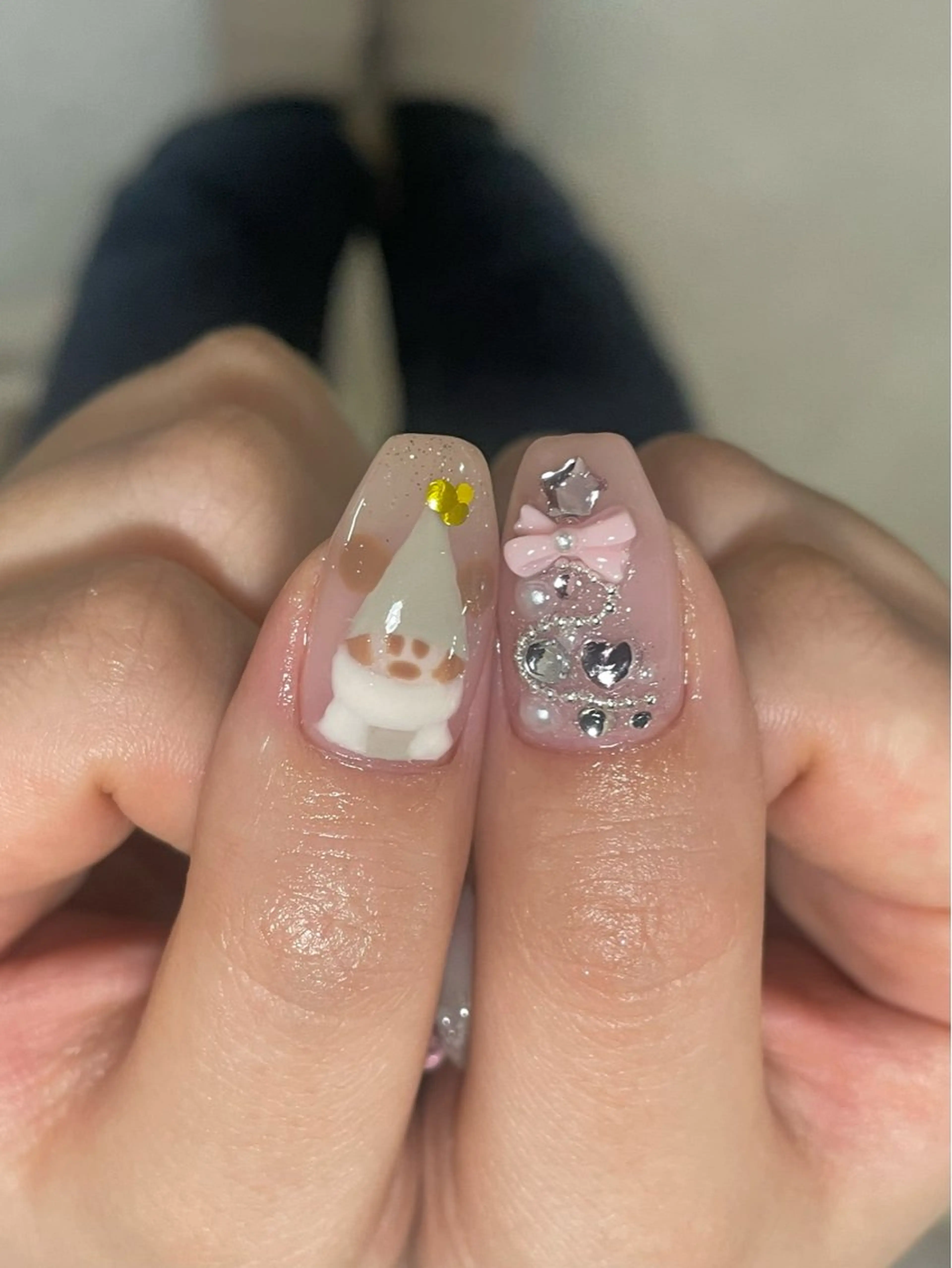 ミディアム ハンドネイル LBnail.sae /おえかきネイルのネイルデザイン
