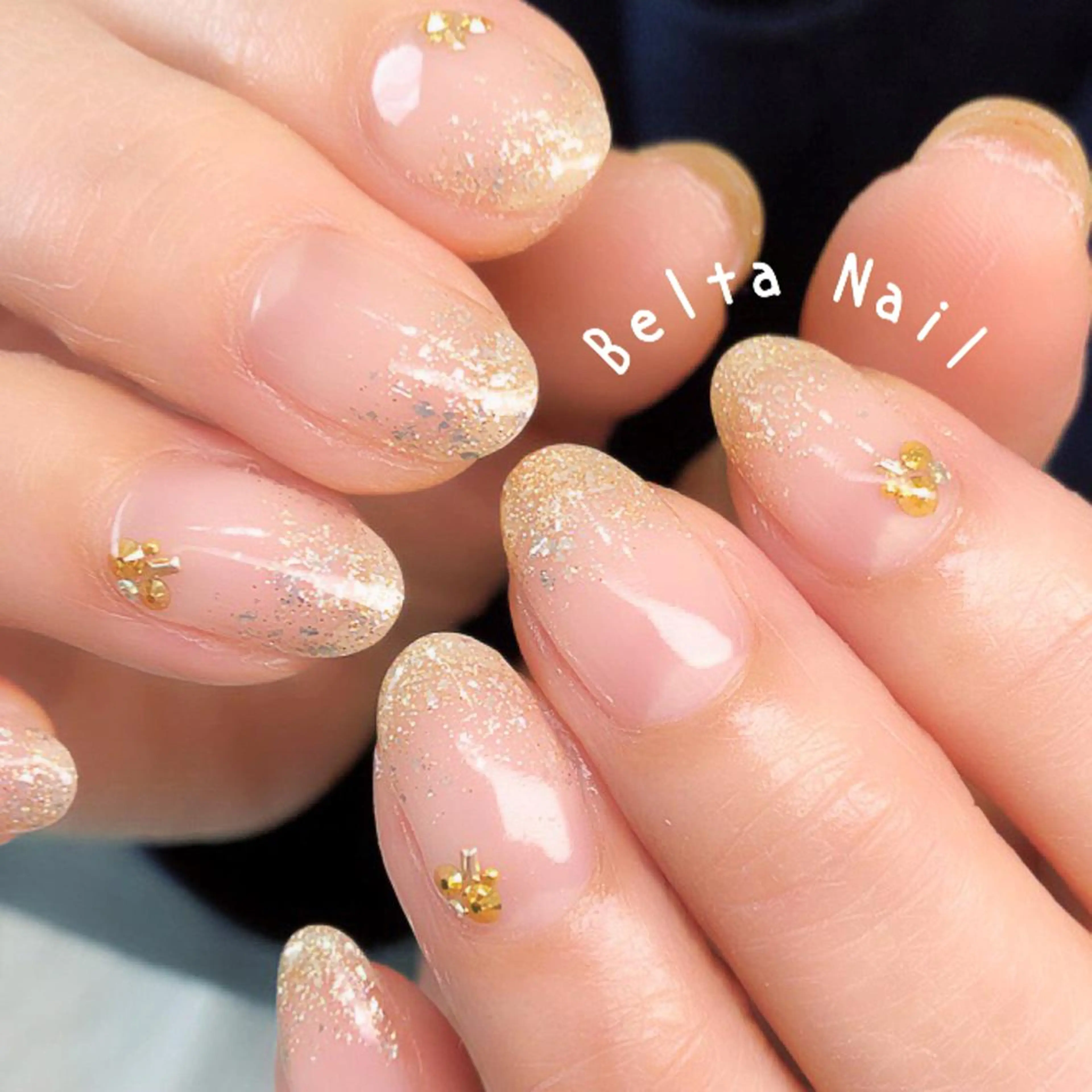 ネイル アートネイル ジェルネイル 持ち込み パラジェル ハンドネイル BELTA NAILのネイルデザイン