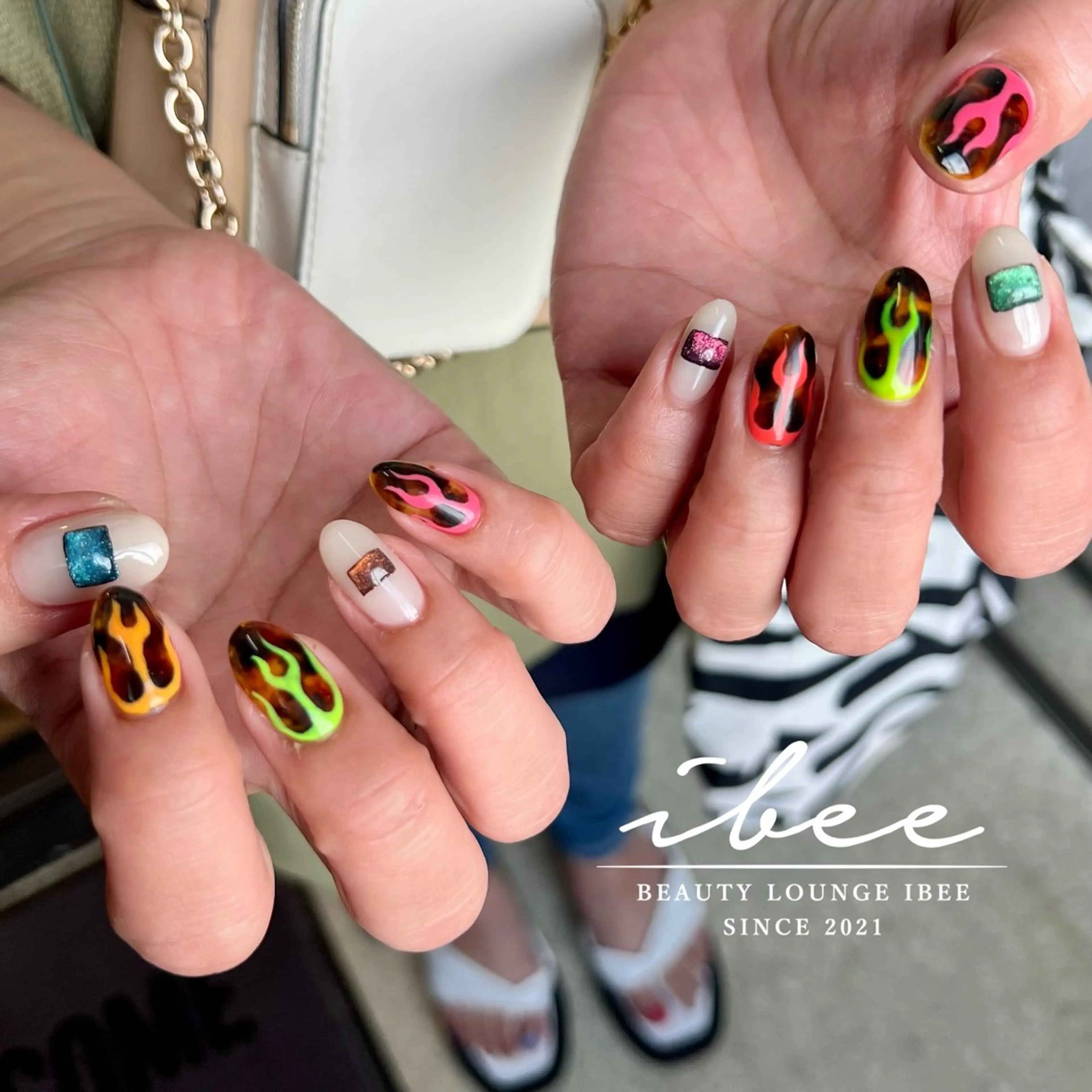 ネイル ハンドネイル ibee nail 🤍yumiのネイルデザイン