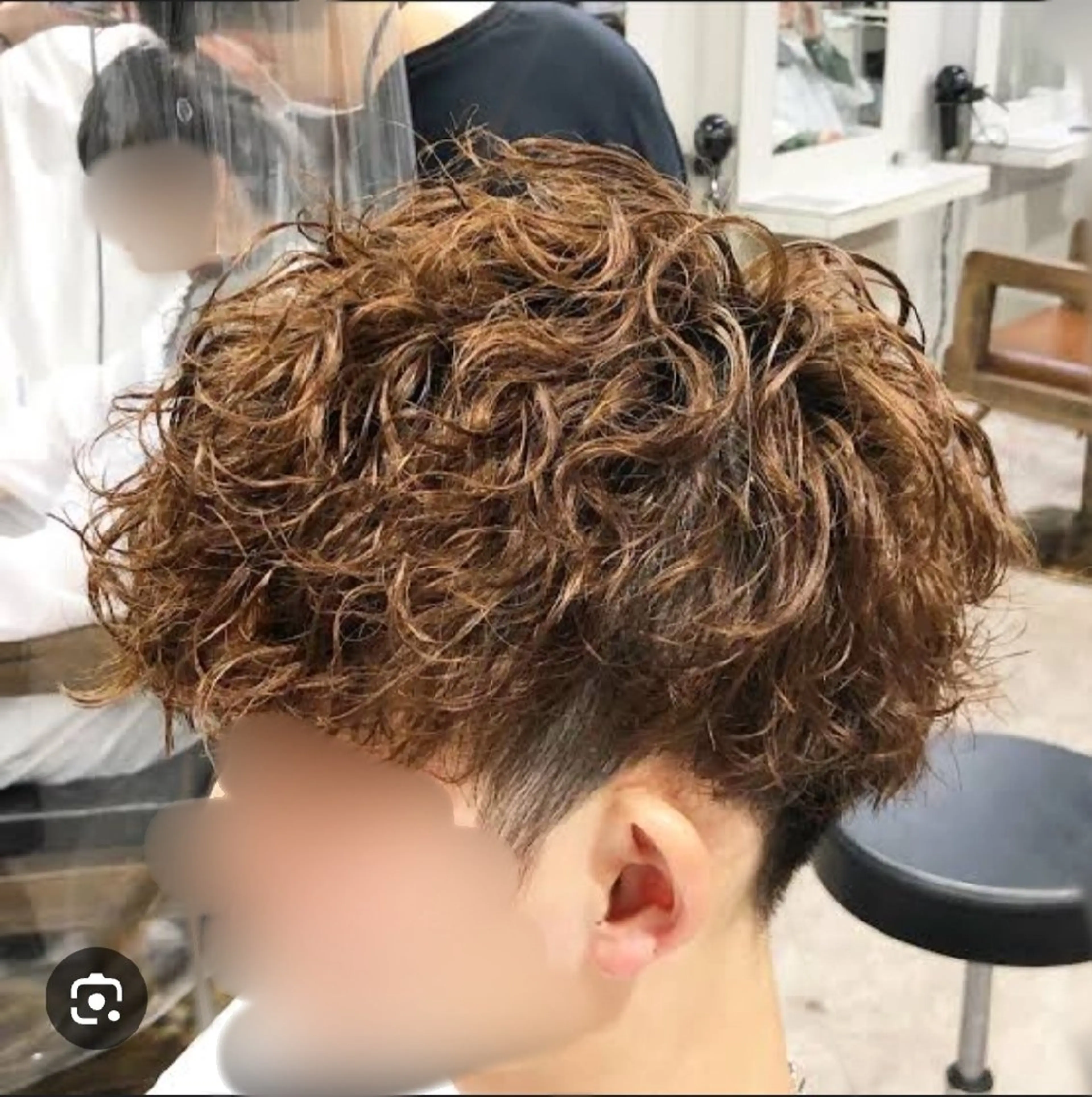 【カット代無料‼️】メンズカット＋パーマ🌀❤️‍🔥の写真