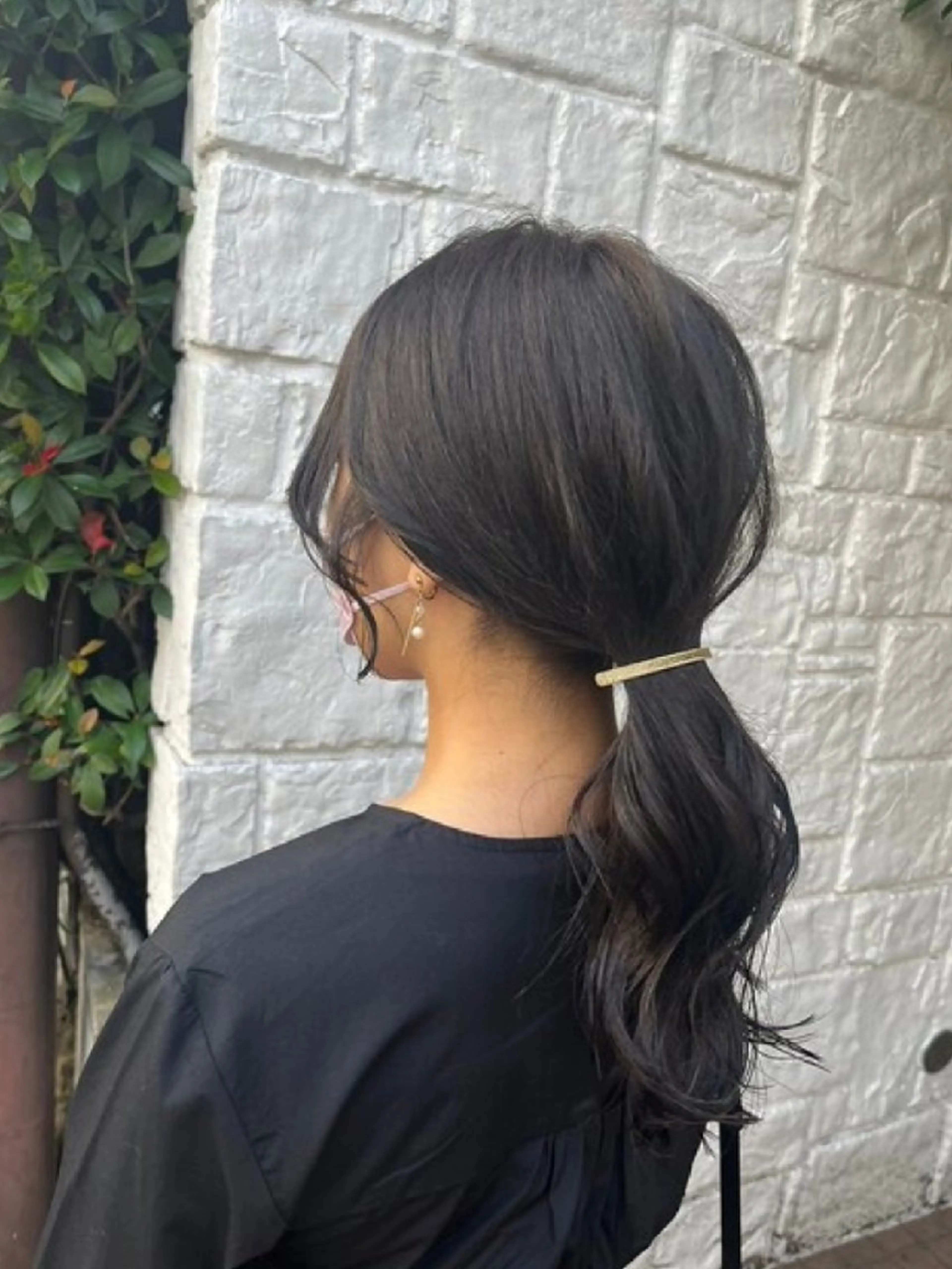 セミロング カラー ヘアカラー トリートメント ヘッドスパ ヘアセット 優 ／表参道のヘアスタイル