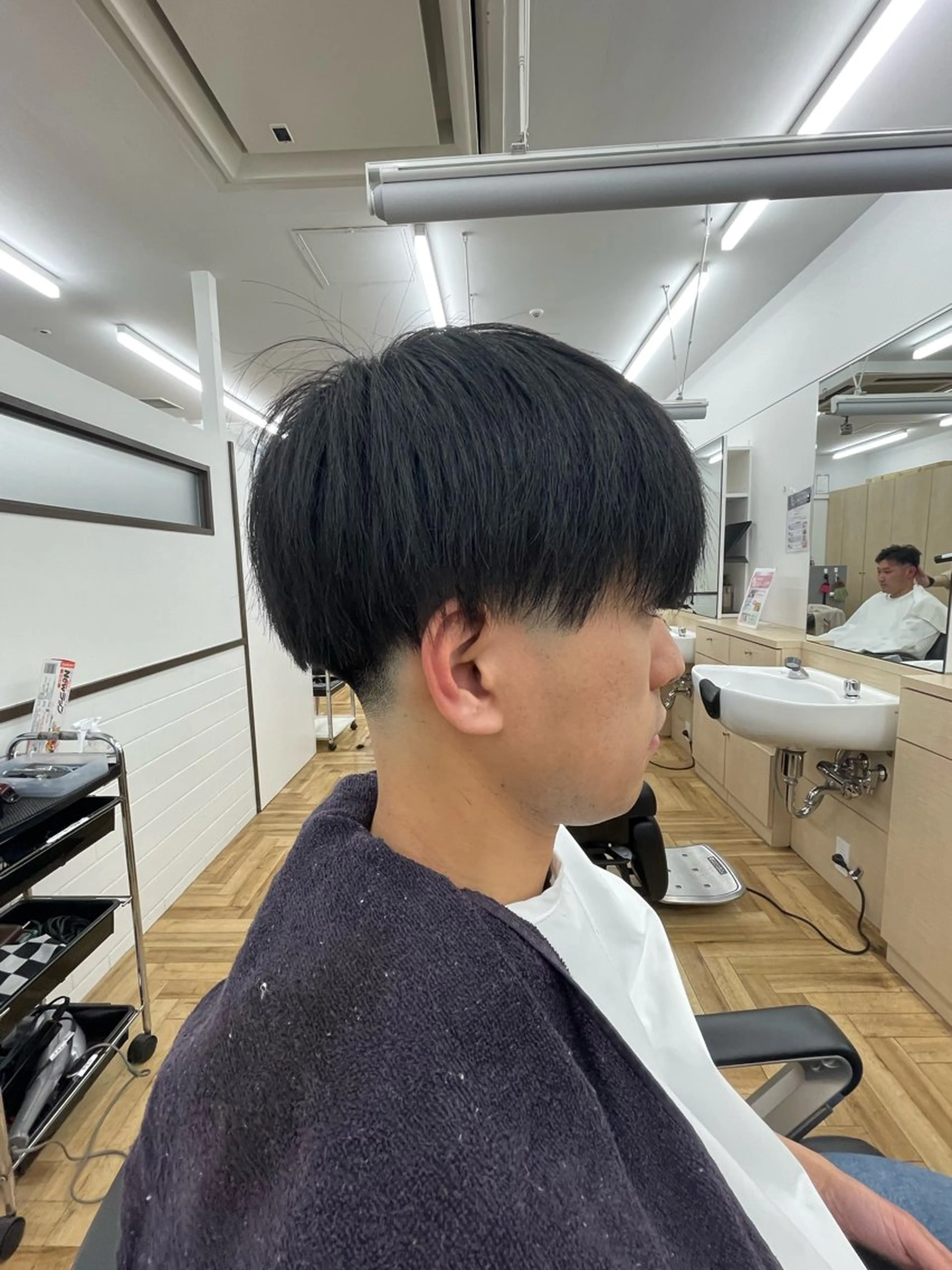 メンズ ツーブロック 刈り上げ 西沢 良彌のヘアスタイル