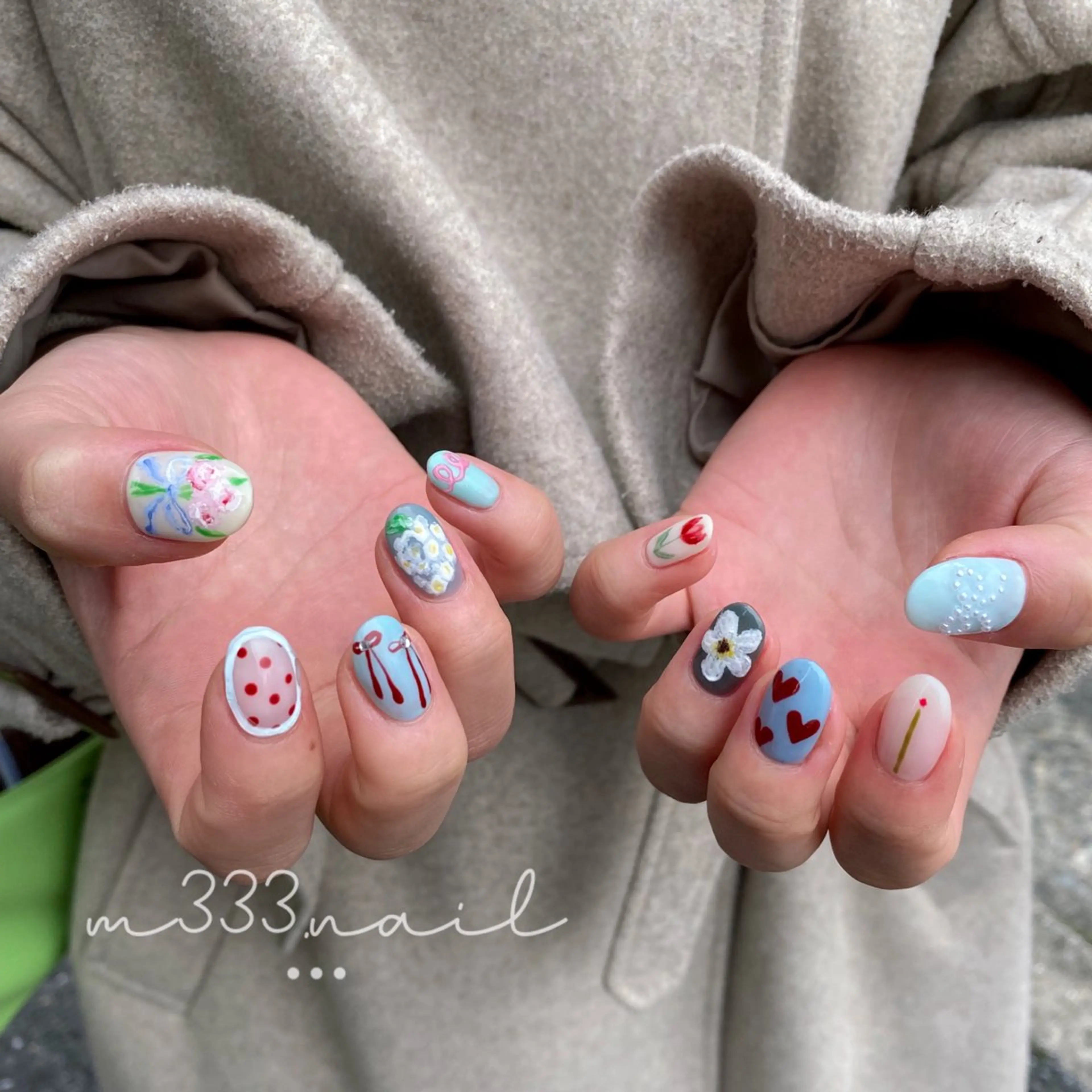 ネイル hair  MILE.所属・MILE. mukonosouのネイルデザイン
