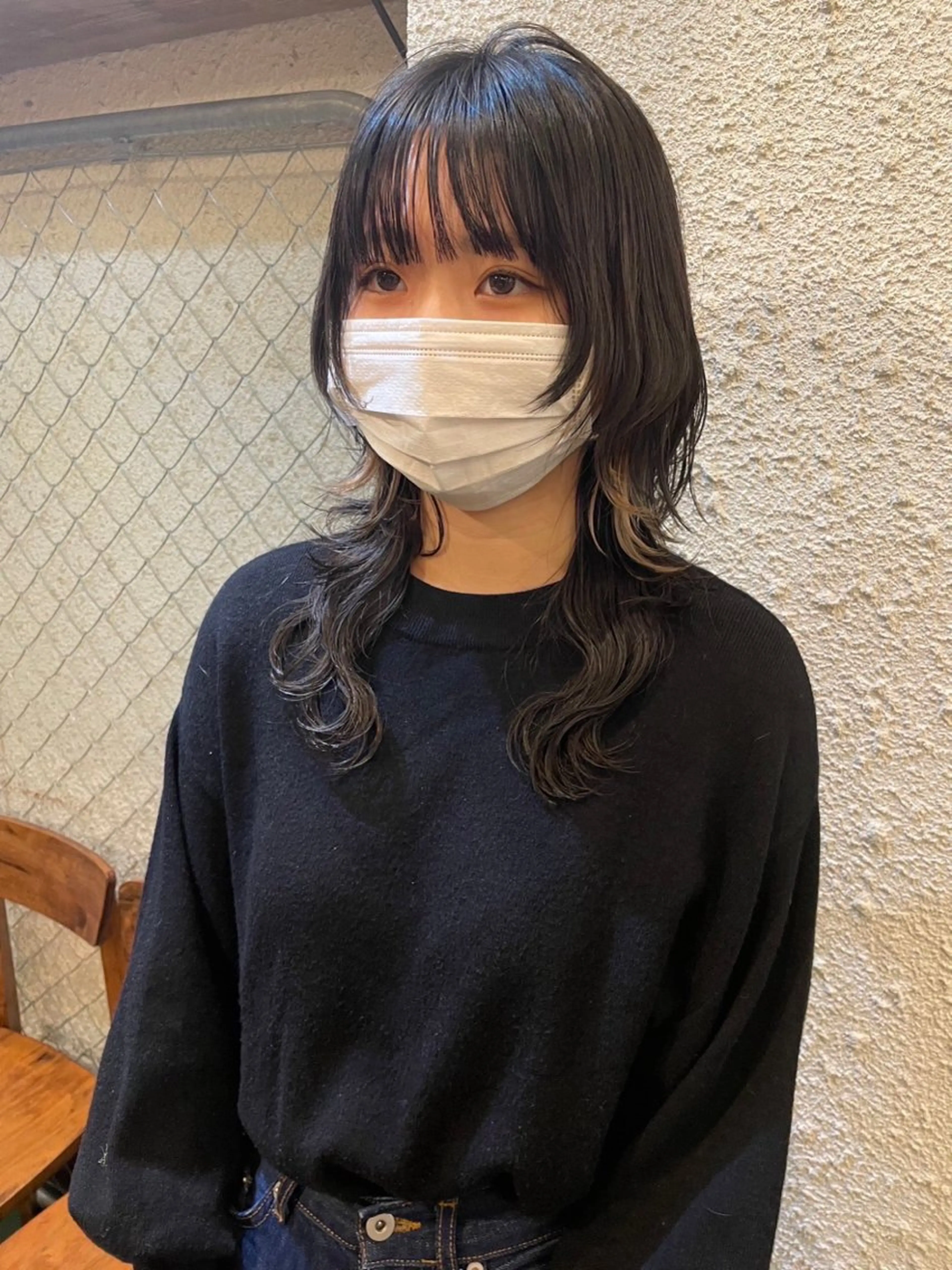 セミロング カット ヘアカラー エクステ 髪質改善🌈 tomomiのヘアスタイル