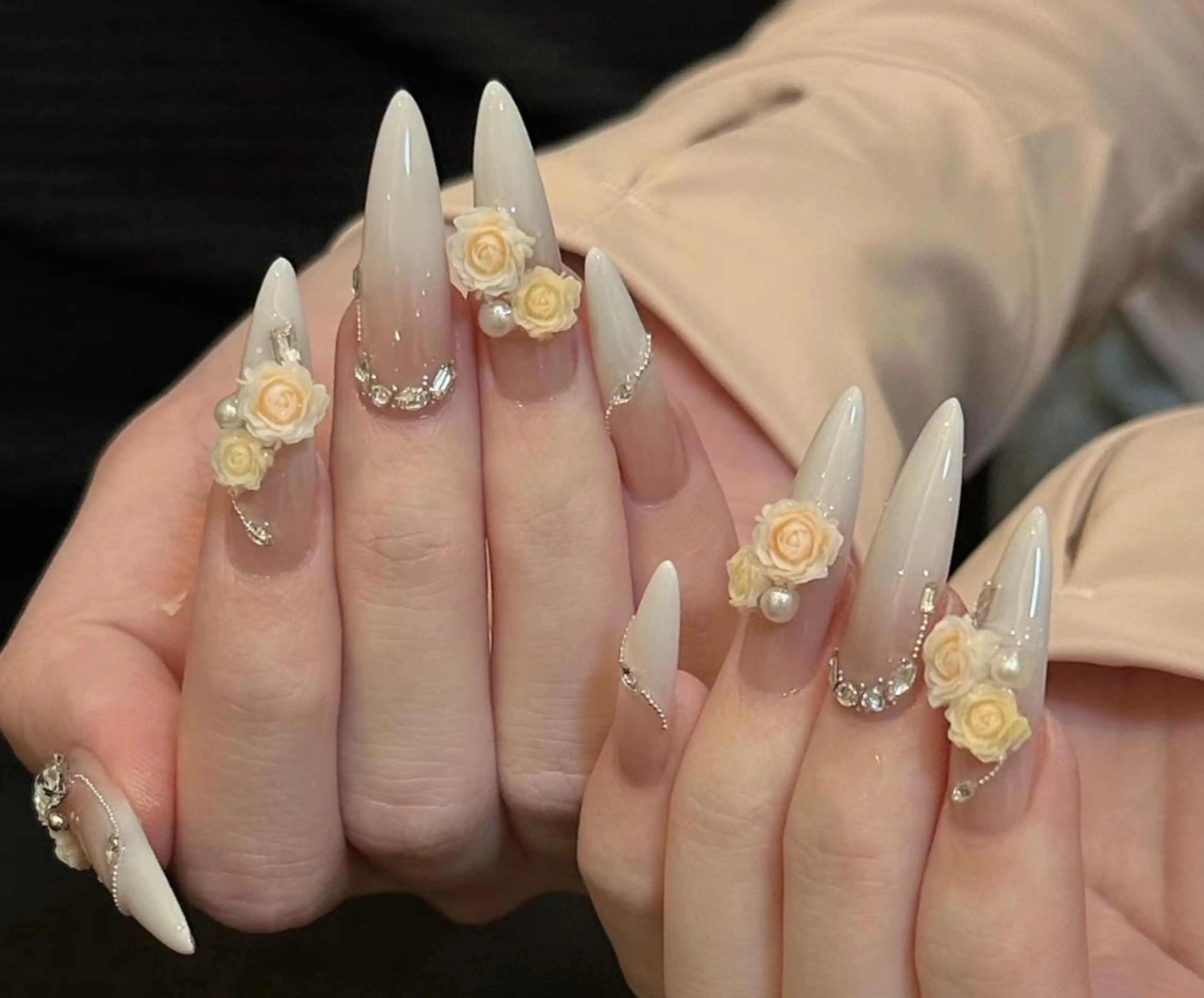 ネイル ハンドネイル By moonネイル 🌷ワンホン/韓国風のネイルデザイン