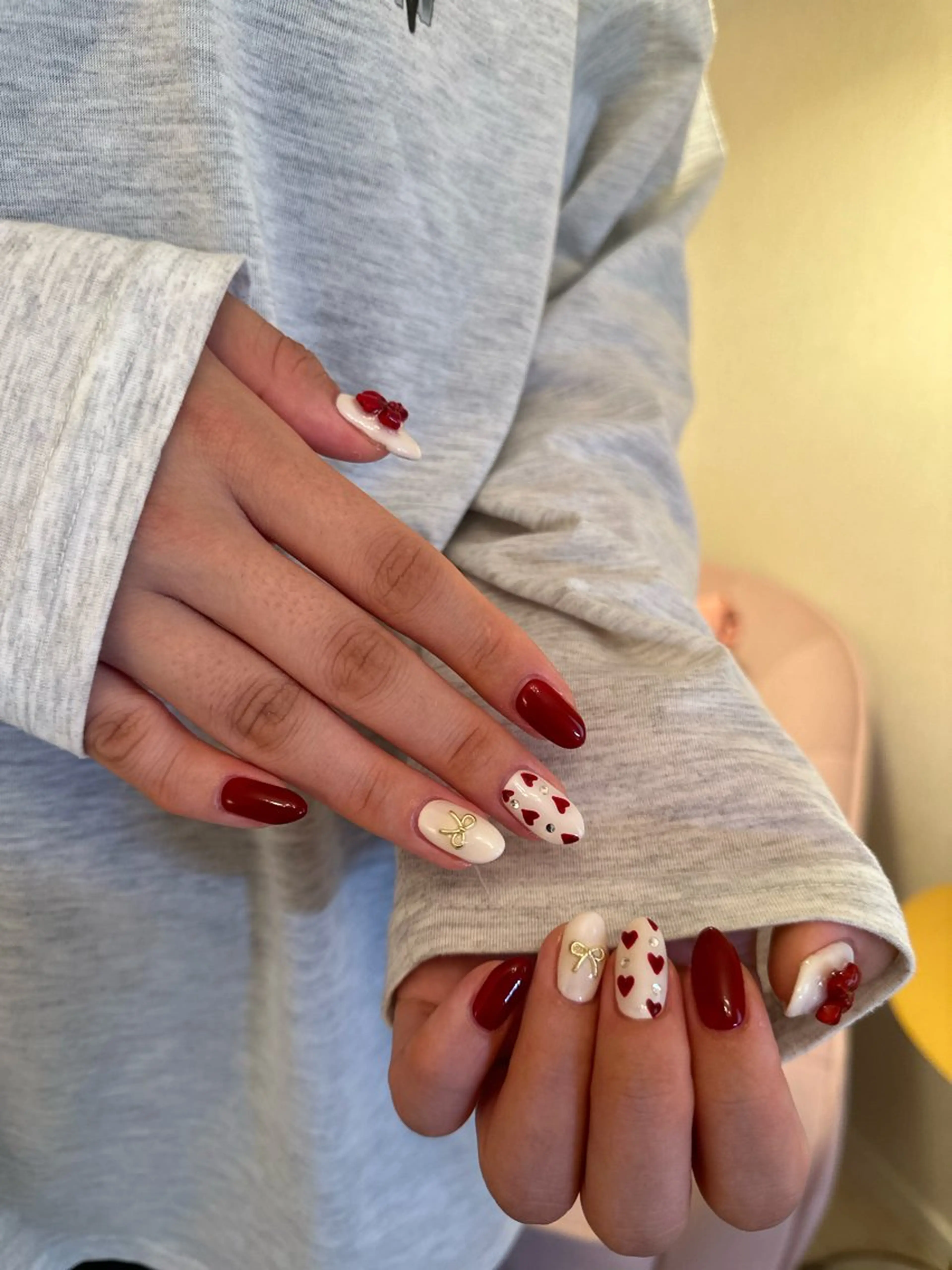 ネイル ボルドー nail salon coco.のネイルデザイン