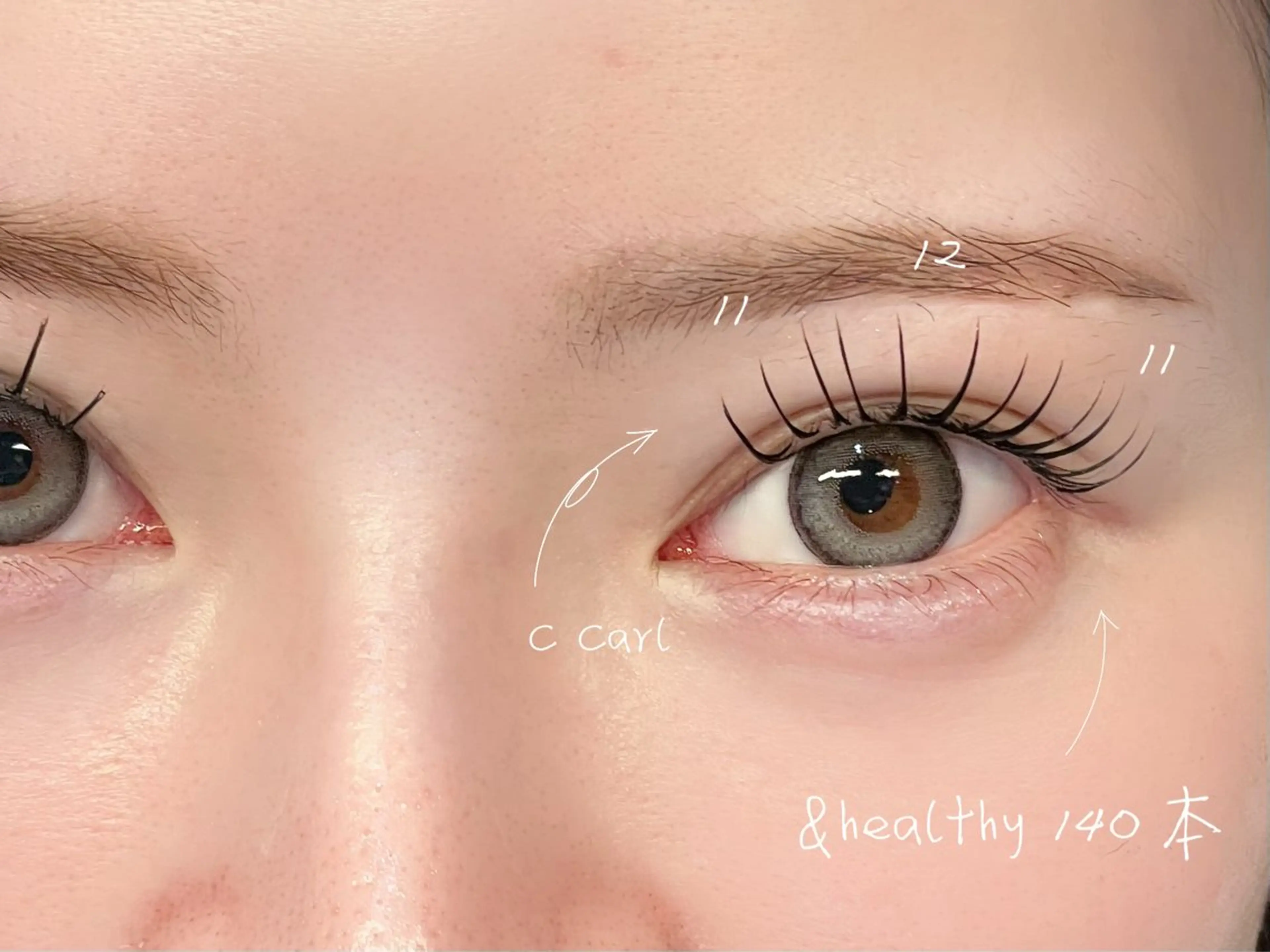 マツエク・マツパ feliz eyelash所属・おざき ゆきののマツエク・マツパデザイン