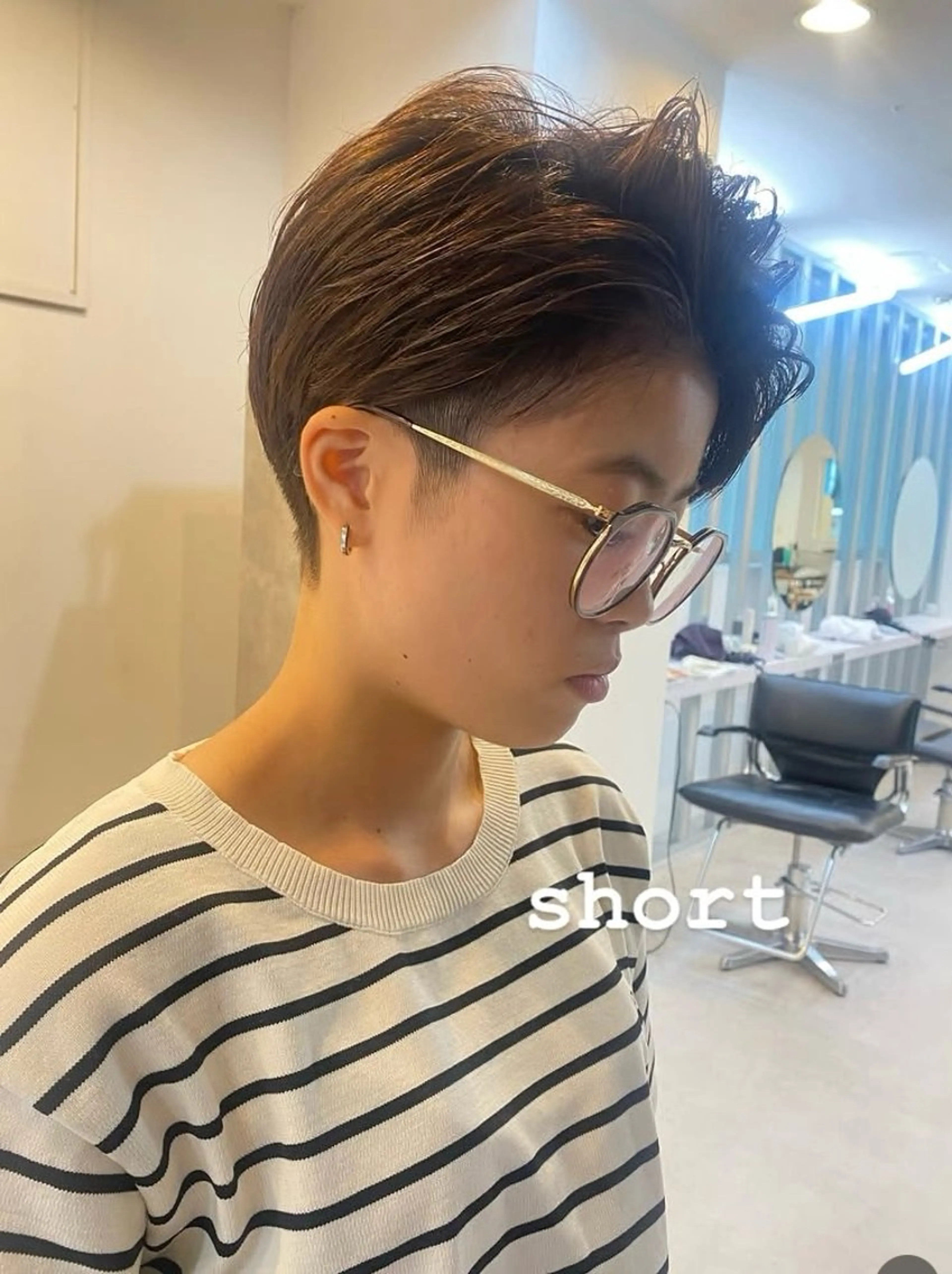 ショート👩✂️ レディース(シャンプー➕ブロー込み)の写真