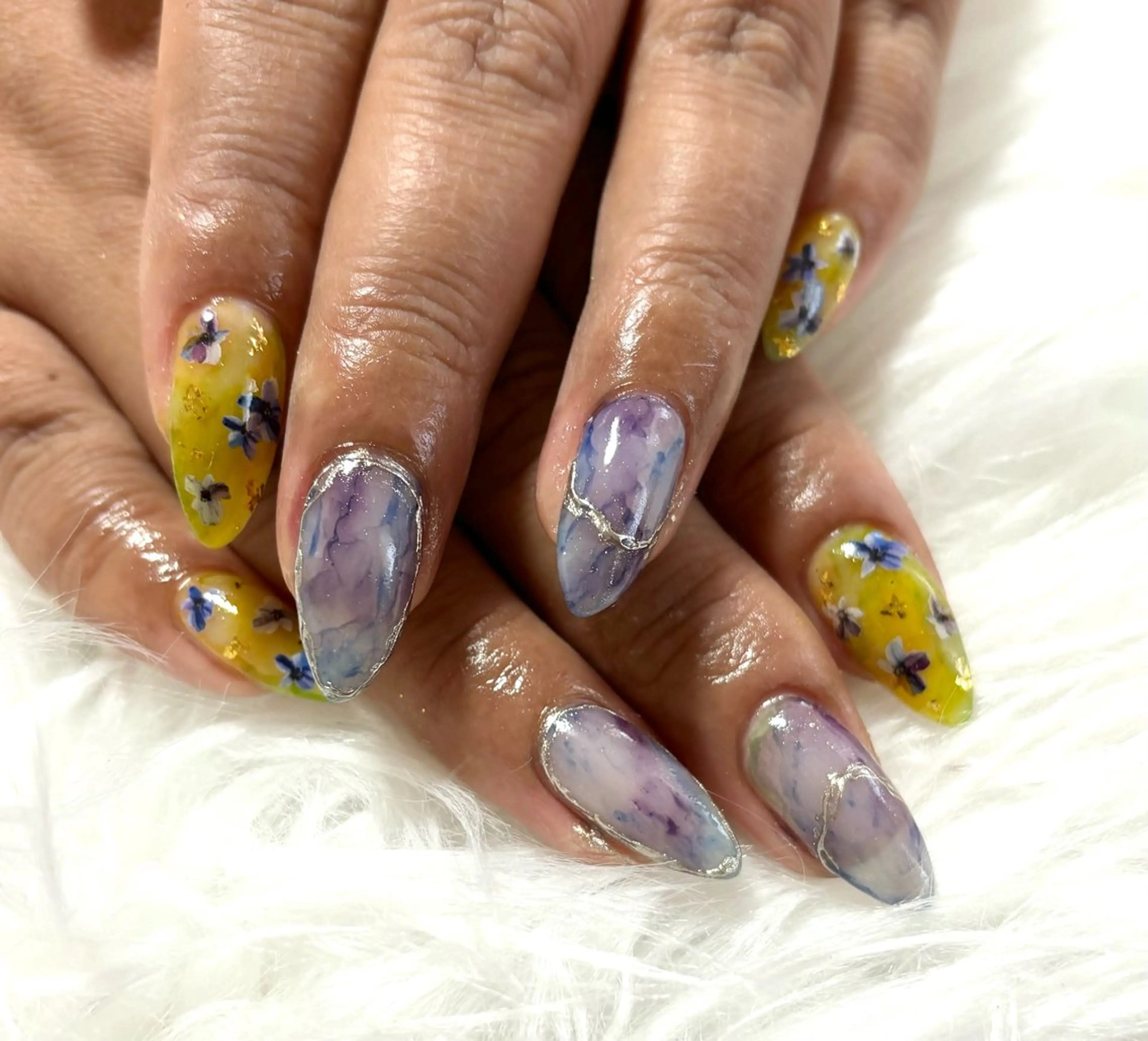 ネイル ハンドネイル nail salon HIRUKANAのネイルデザイン