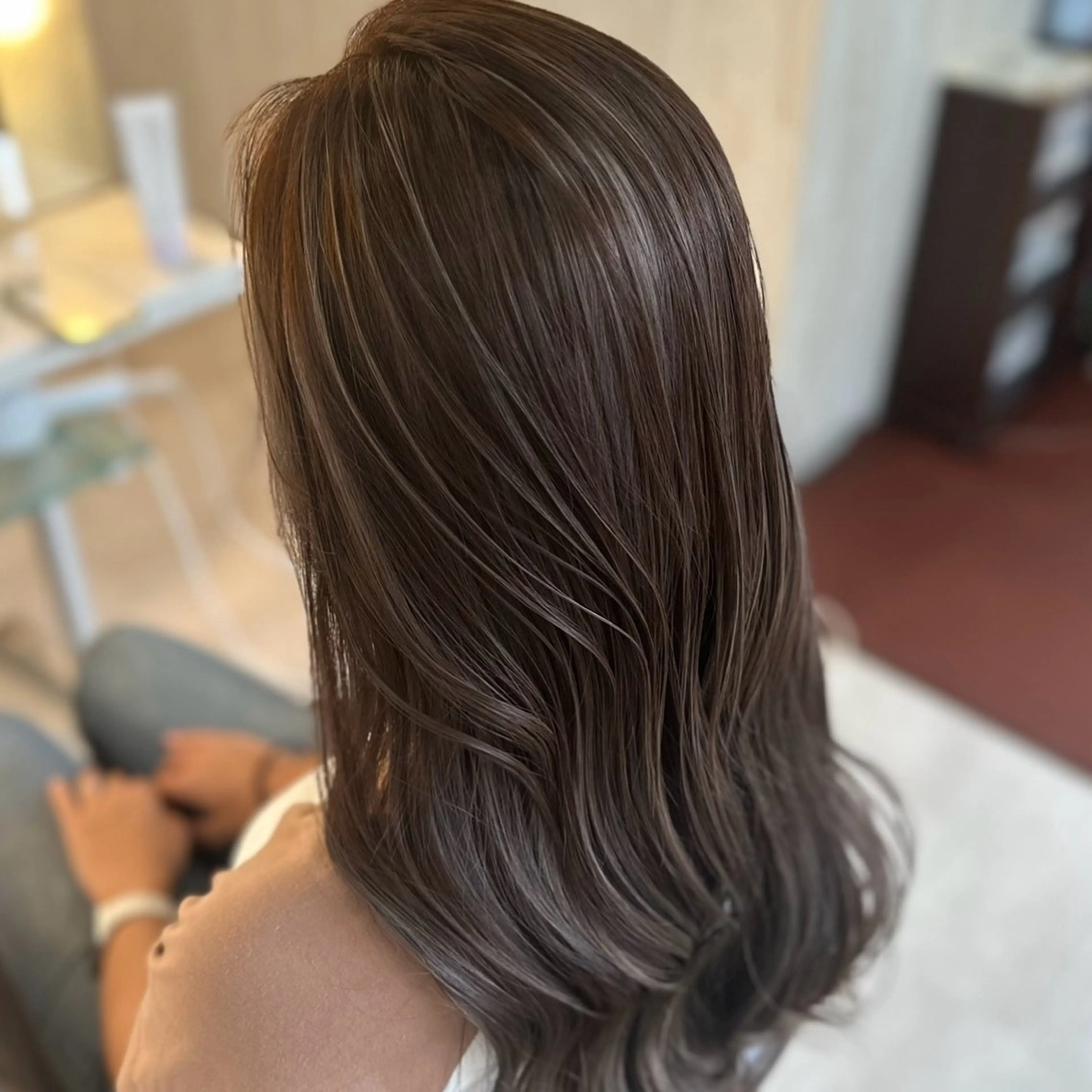 ロング ヘアカラー 🇺🇸ハイライト 🌵satsukiのヘアスタイル