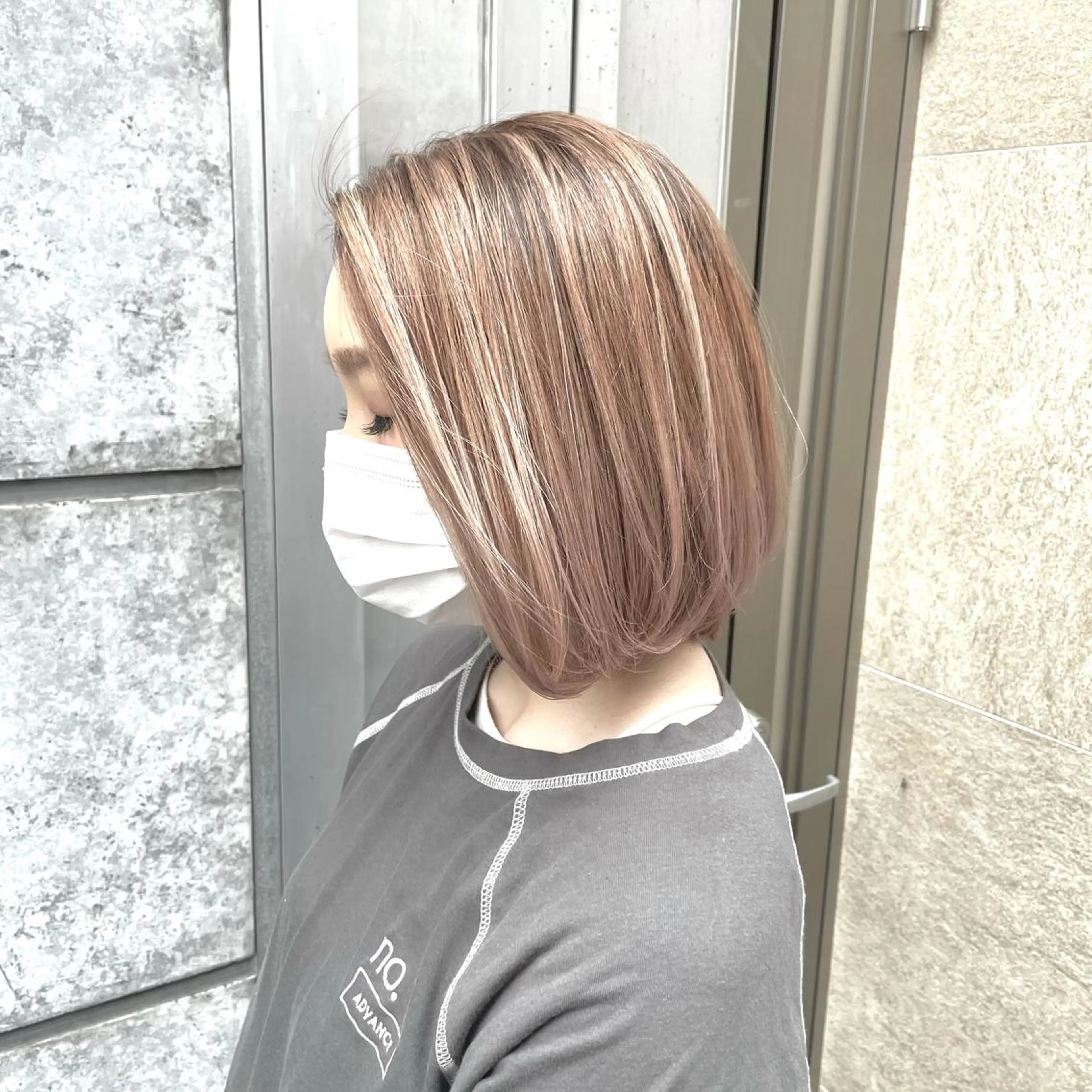 ショート カラー ヘアアレンジ カット ヘアカラー トリートメント MiU所属・韓国×髪質改善×美髪 縮毛矯正×レイヤーのヘアスタイル