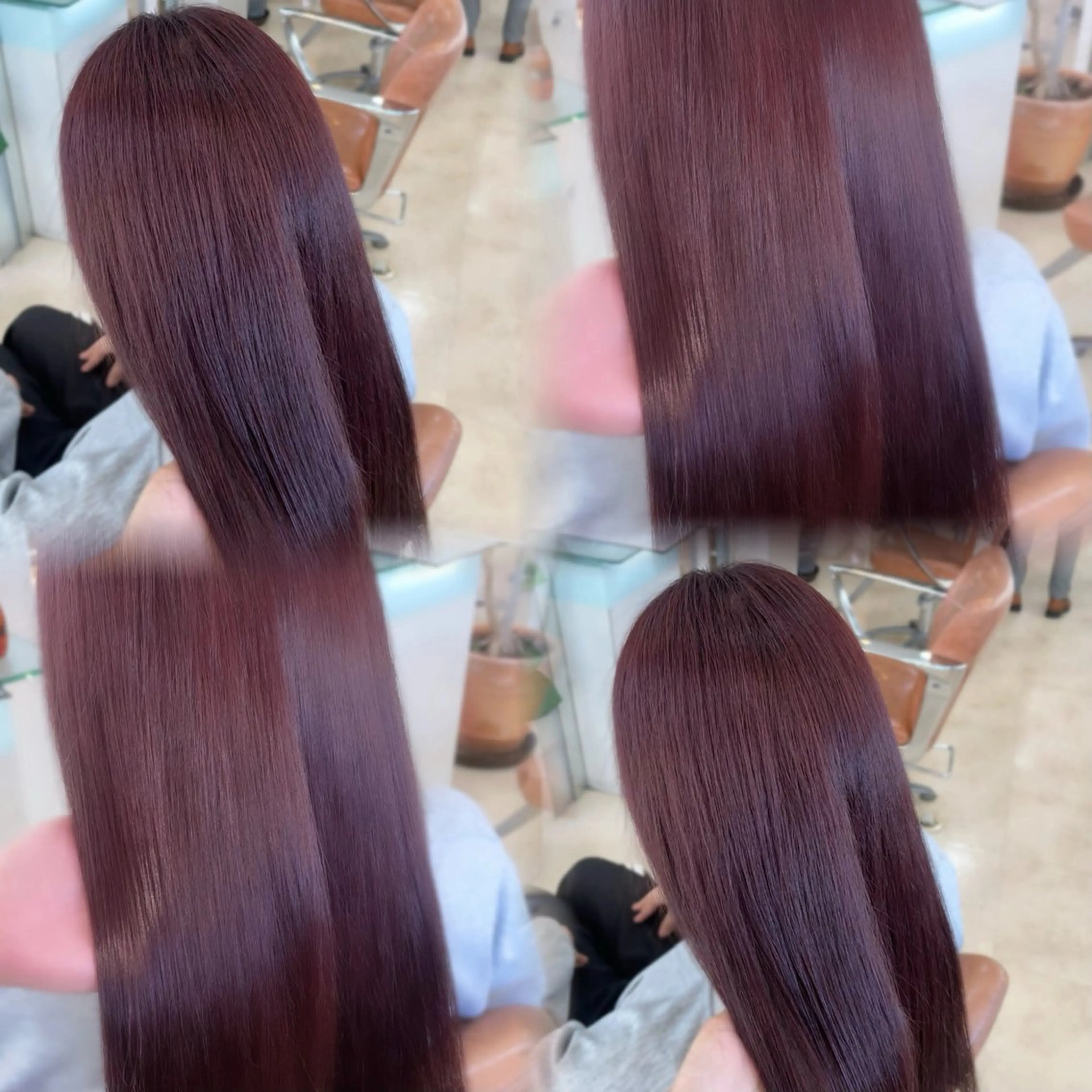 ロング 𝑚𝑜𝑒. ❤︎ カラー特化|マツエクのヘアスタイル