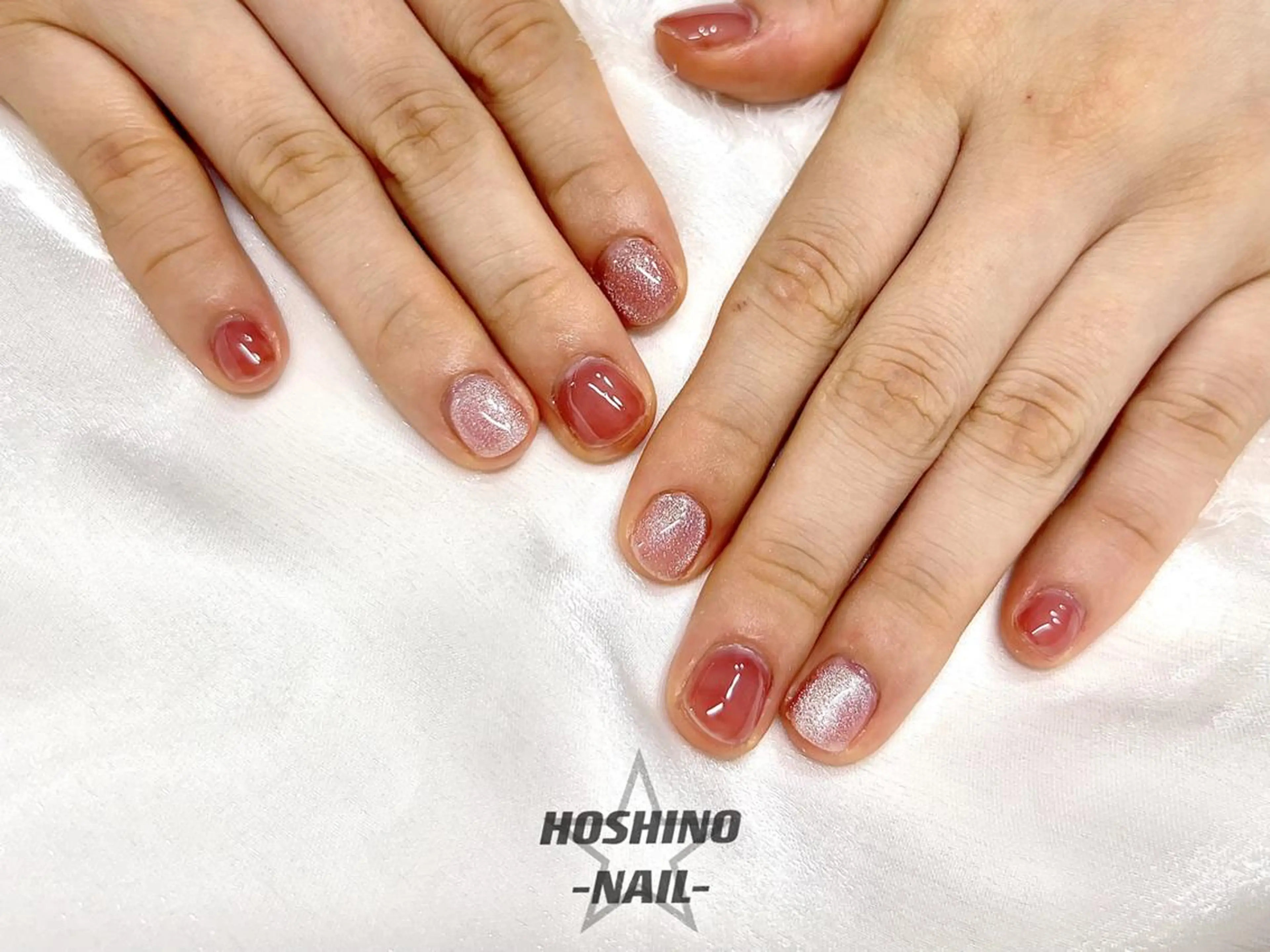 ネイル キラキラネイル オフィスネイル ワンカラーネイル ピンク 春ネイル ハンドネイル ★HOSHINO NAIL★ナナミのネイルデザイン