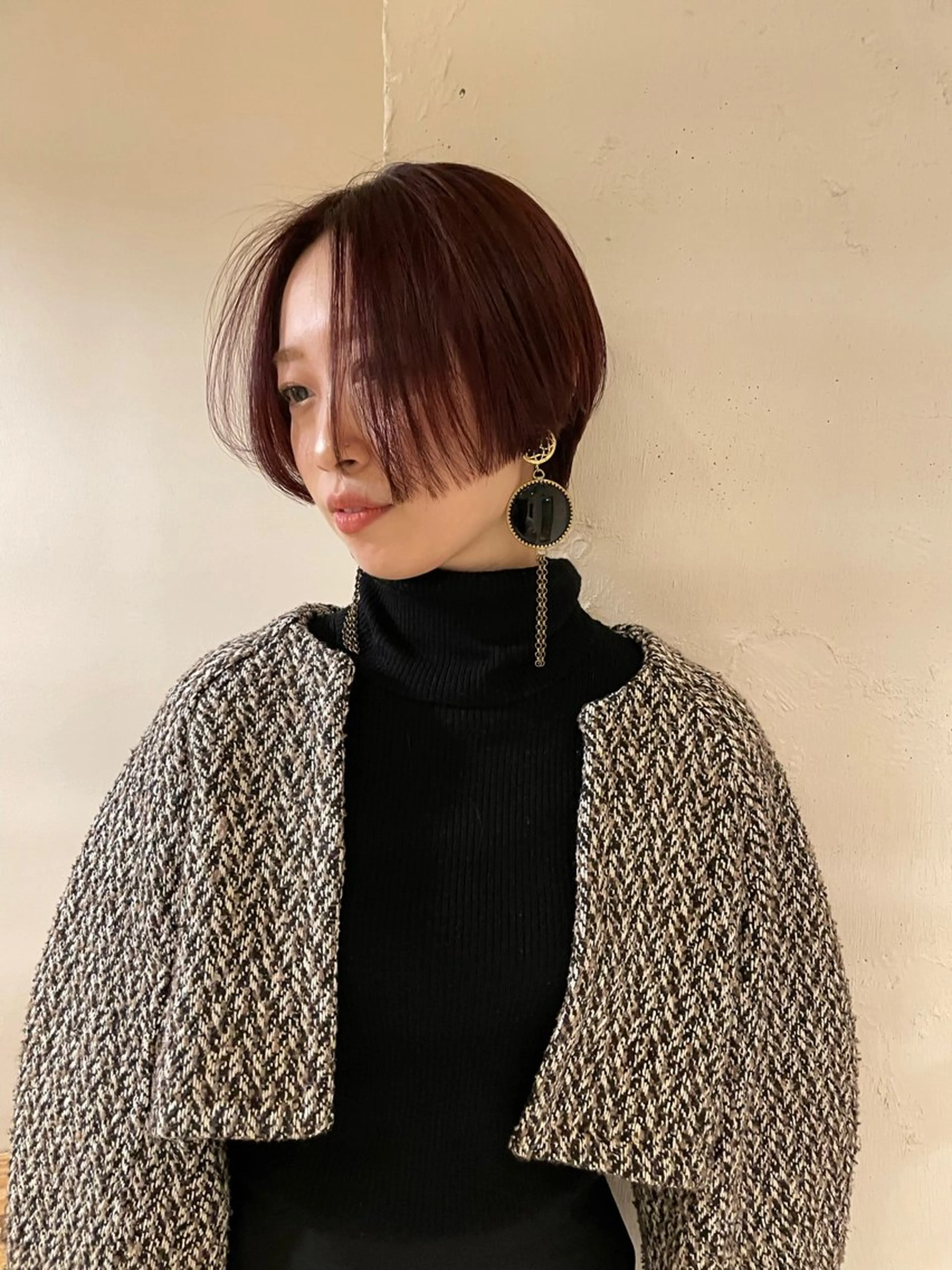 ショート ショートヘア ファッションに 溶け込むstyleのヘアスタイル