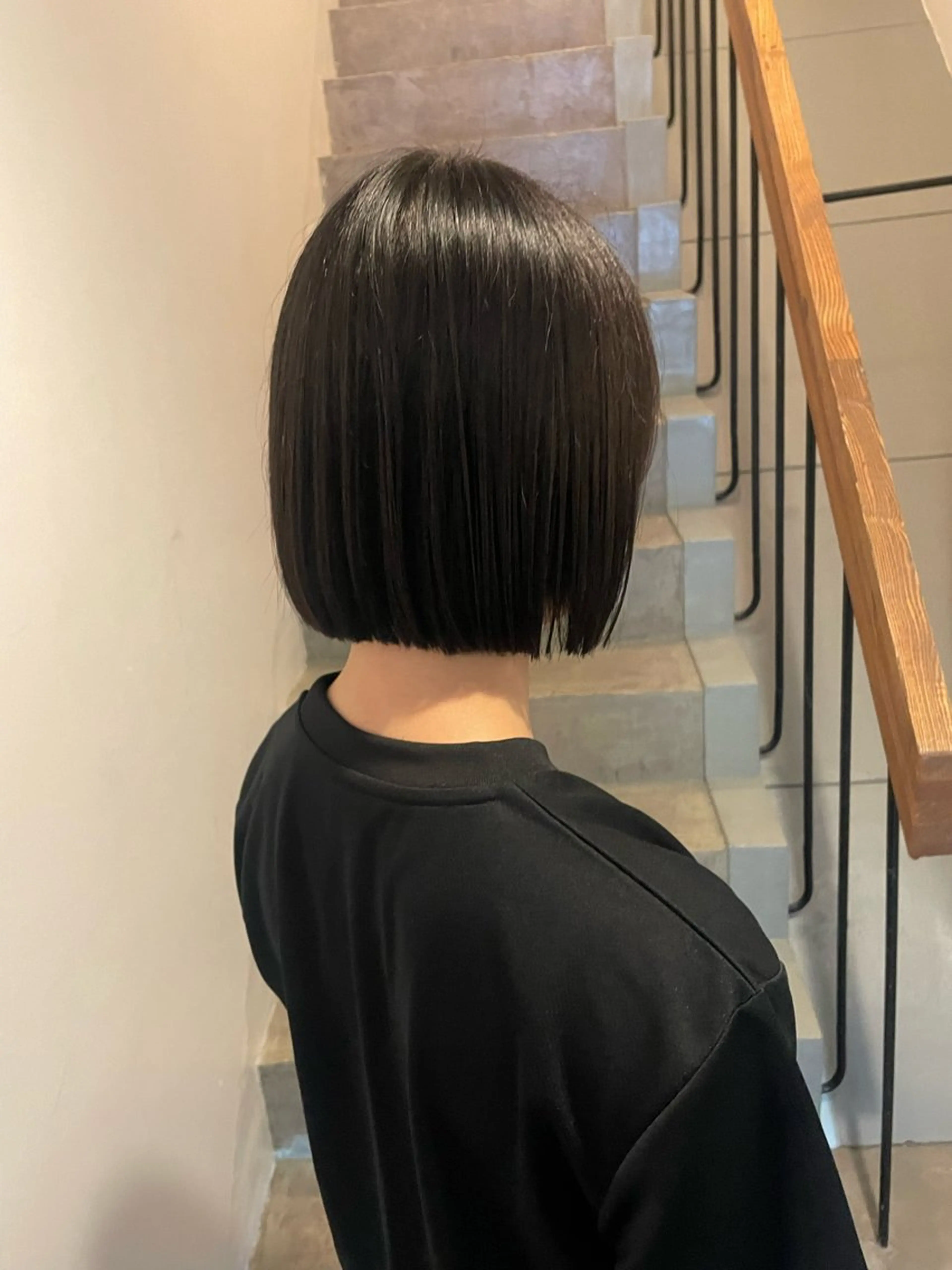 ミディアム ボブ 川口 瑞穂のヘアスタイル