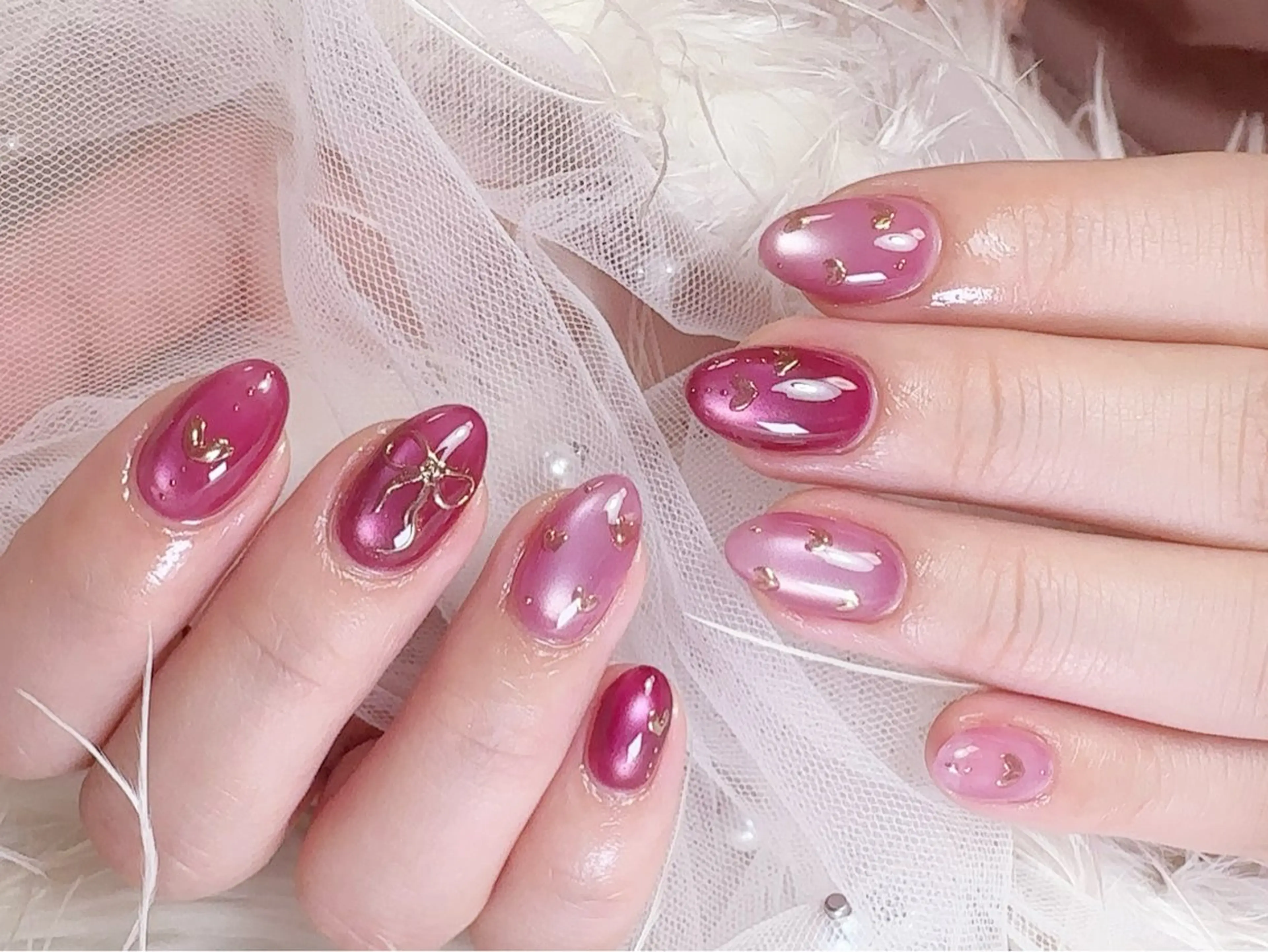 ネイル 成人式 長さ出し フットネイル フレンチネイル ジェルネイル ハンドネイル ハンドケア nail salon Feerieのネイルデザイン
